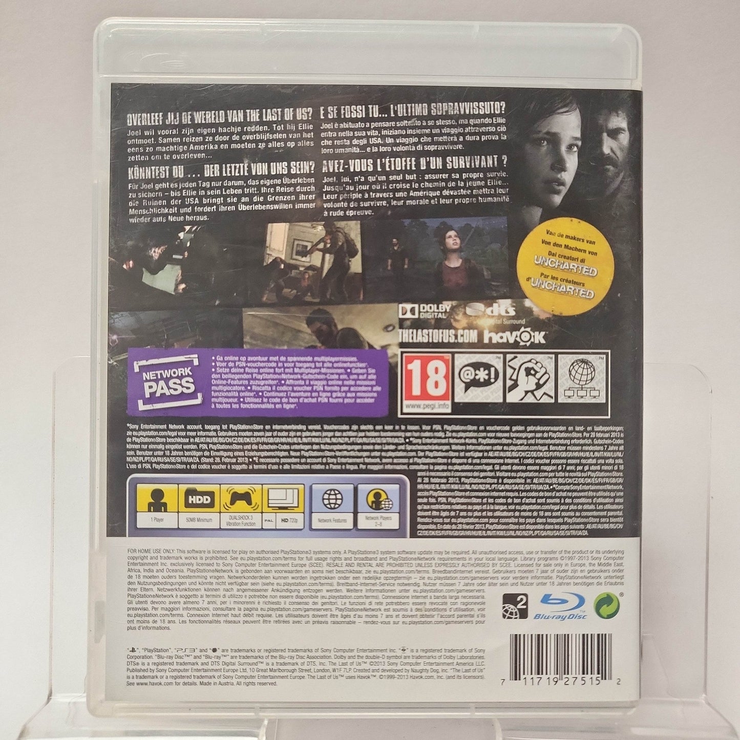 Last of Us (No Book) PlayStation 3 - Feniks Gameshop