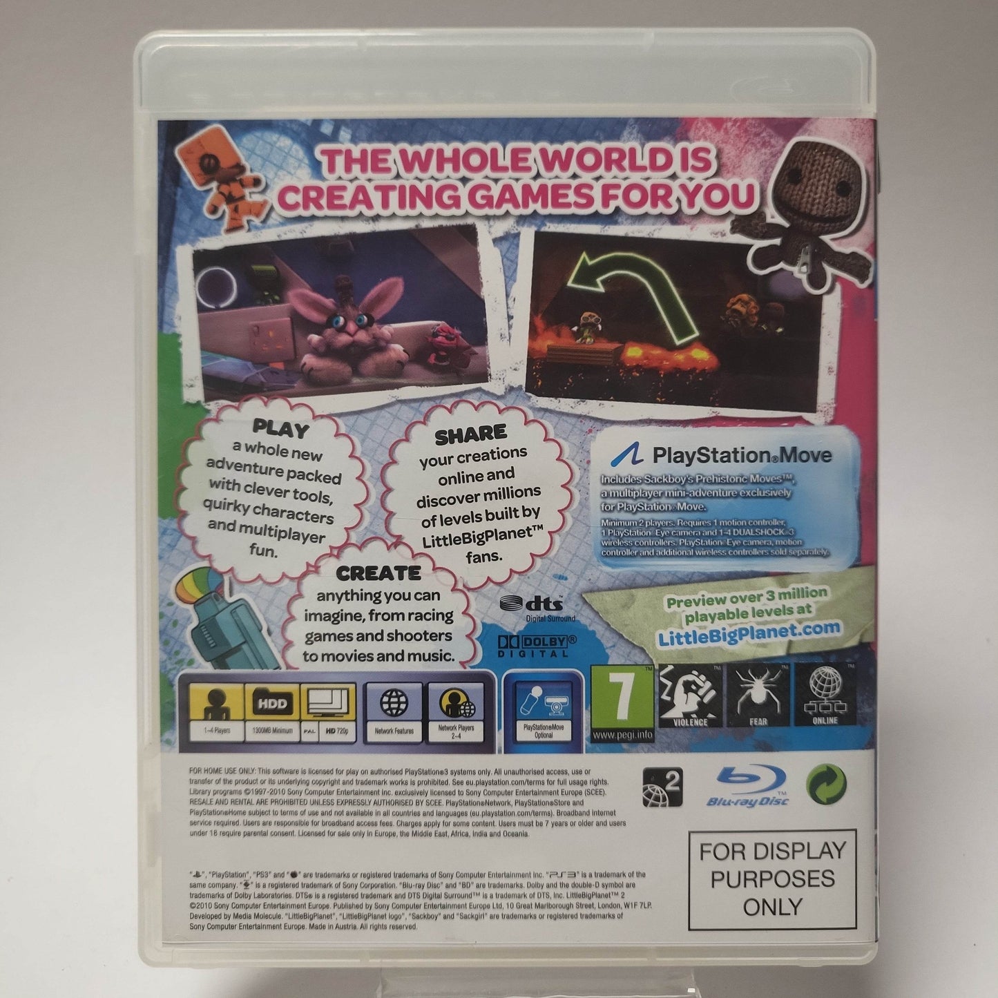Little Big Planet 2 Promo Disc Playstation 3 - Feniks Gameshop