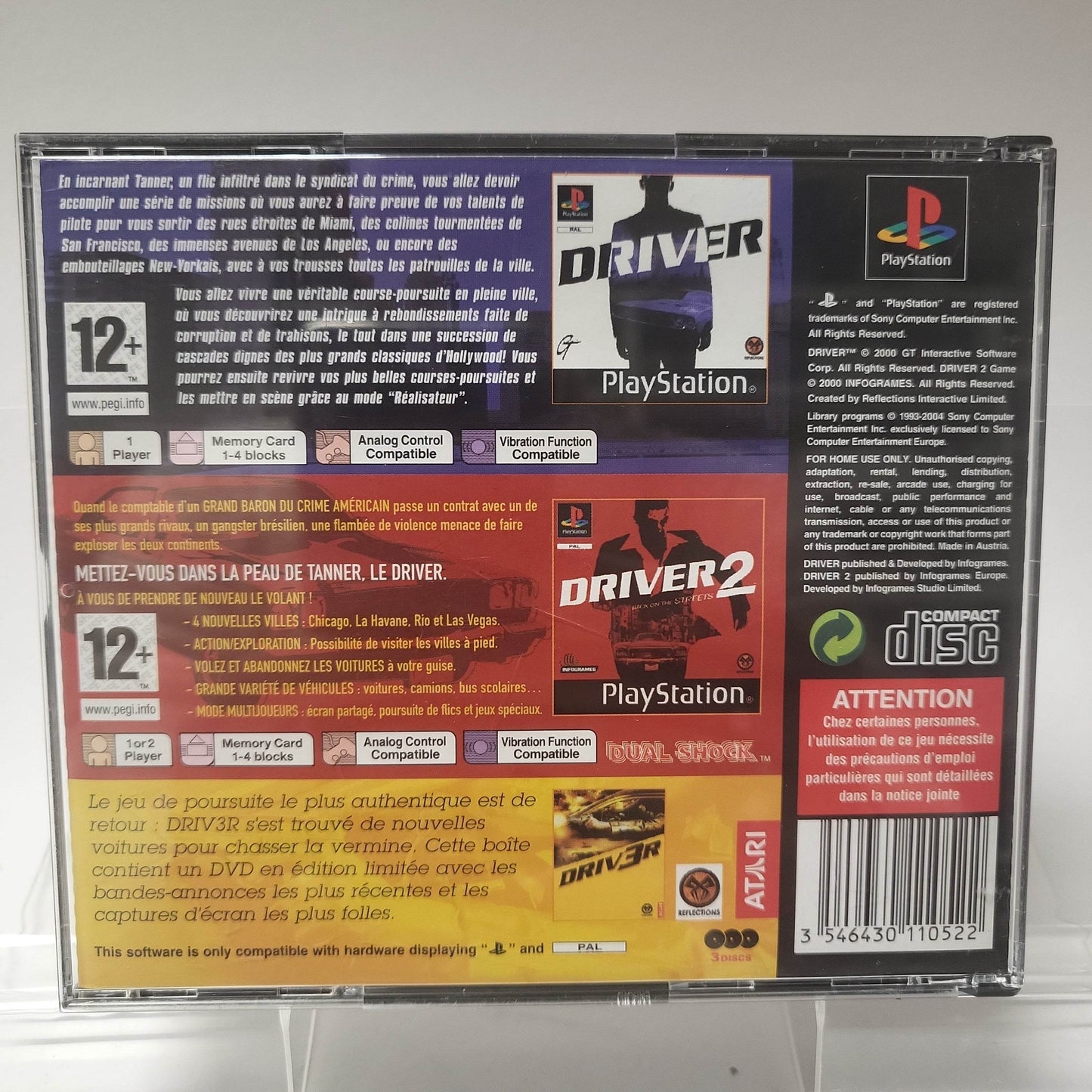Driver & Driver 2 Playstation 1 - Feniks Gameshop