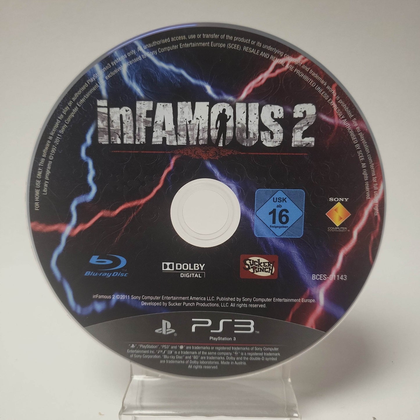 Infamous 2 (Disc Only) PlayStation 3 - Feniks Gameshop