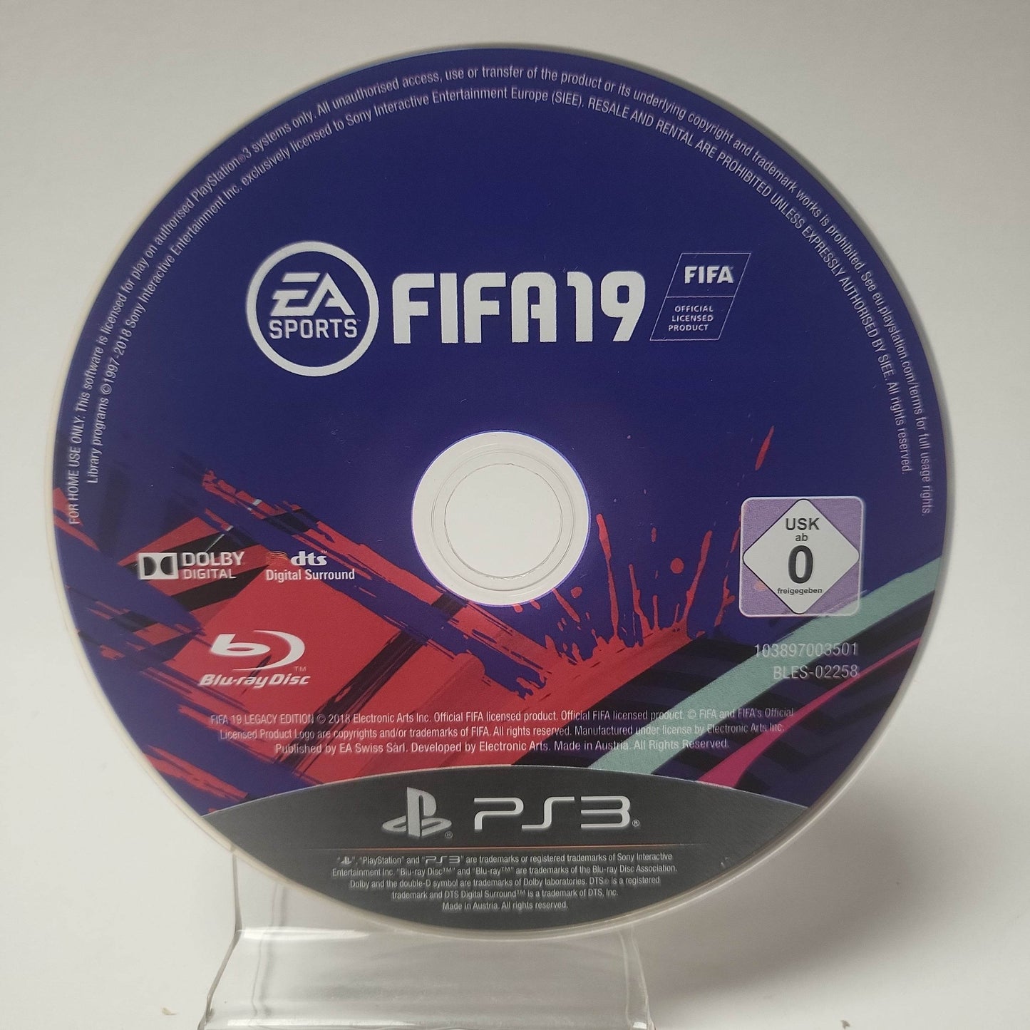 Fifa 19 (Disc Only) PlayStation 3 - Feniks Gameshop