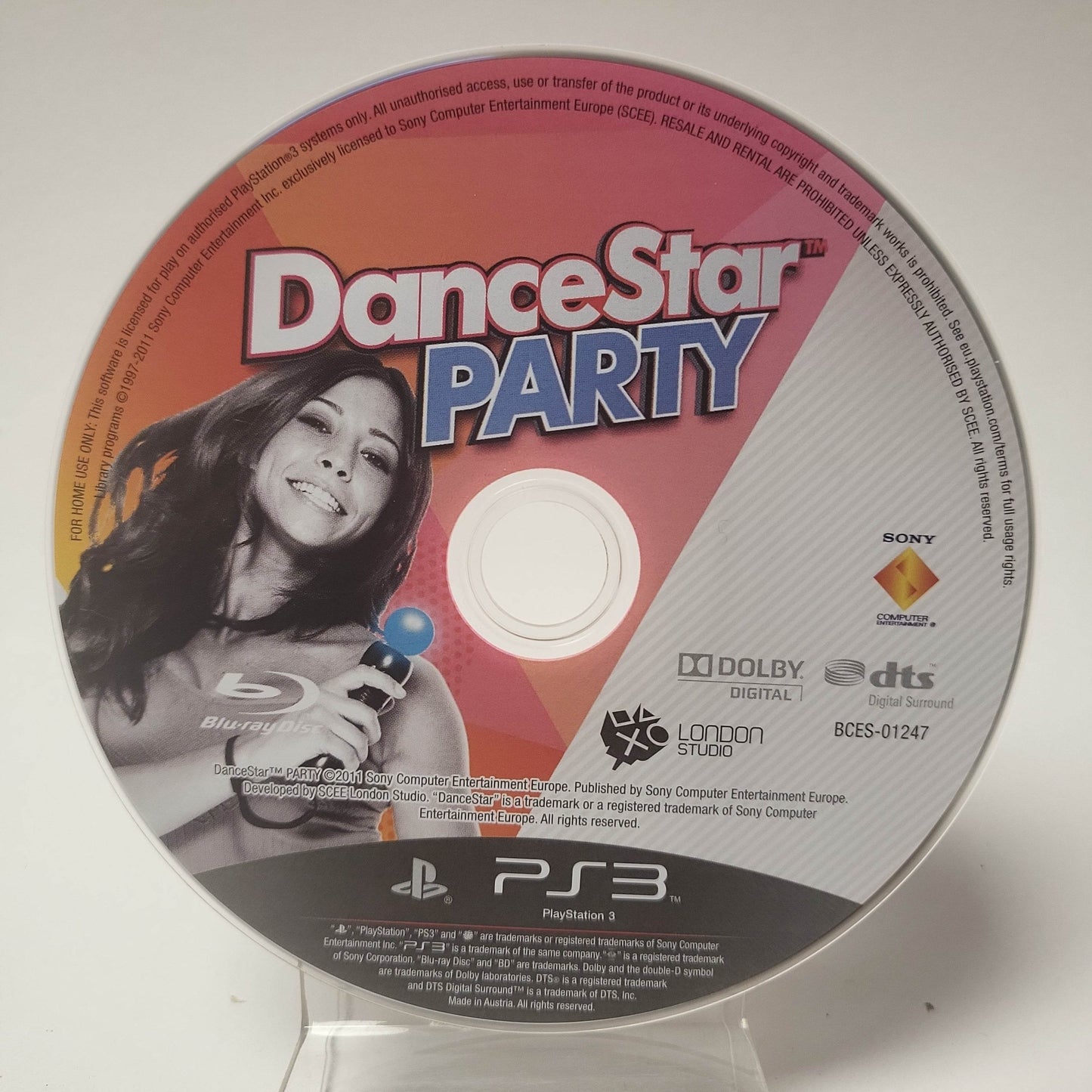 DanceStar Party (Disc Only) PlayStation 3 - Feniks Gameshop