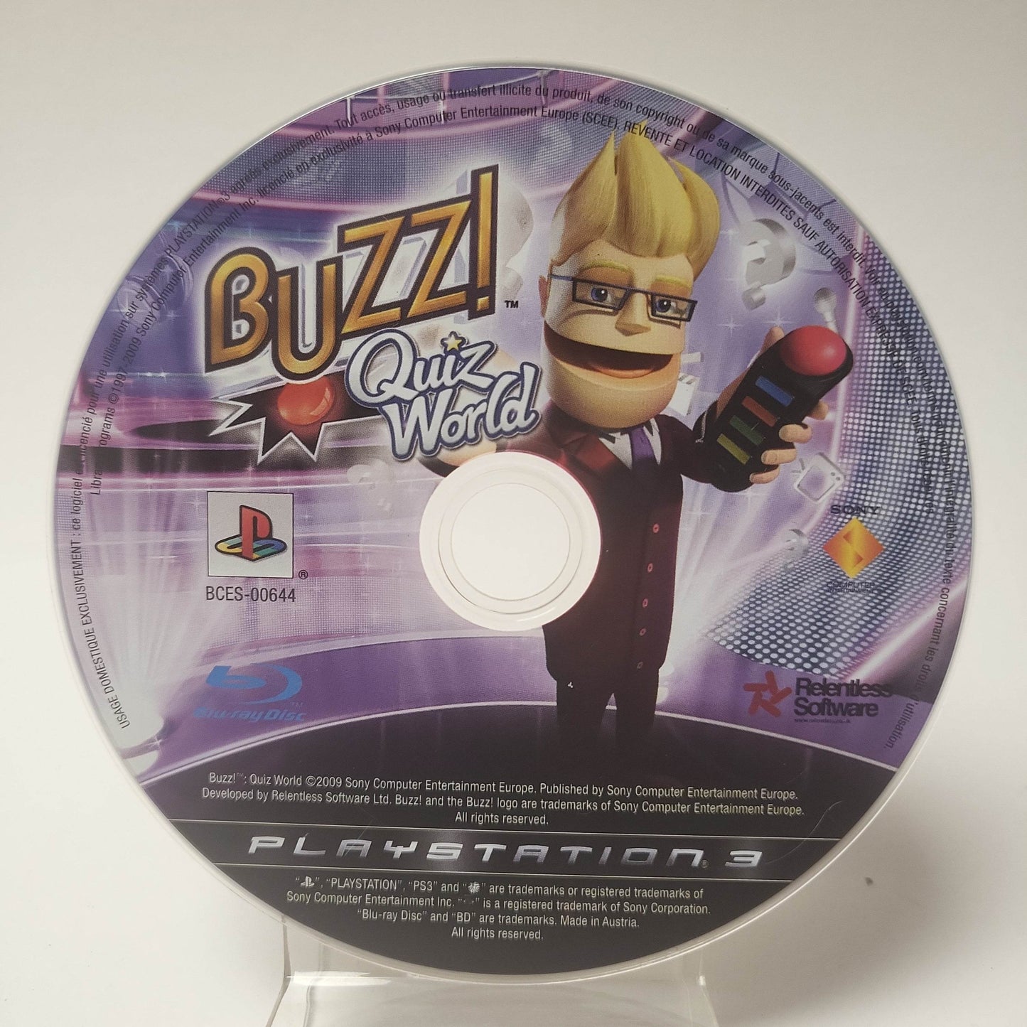 Buzz! Quiz World (Disc Only) PlayStation 3 - Feniks Gameshop