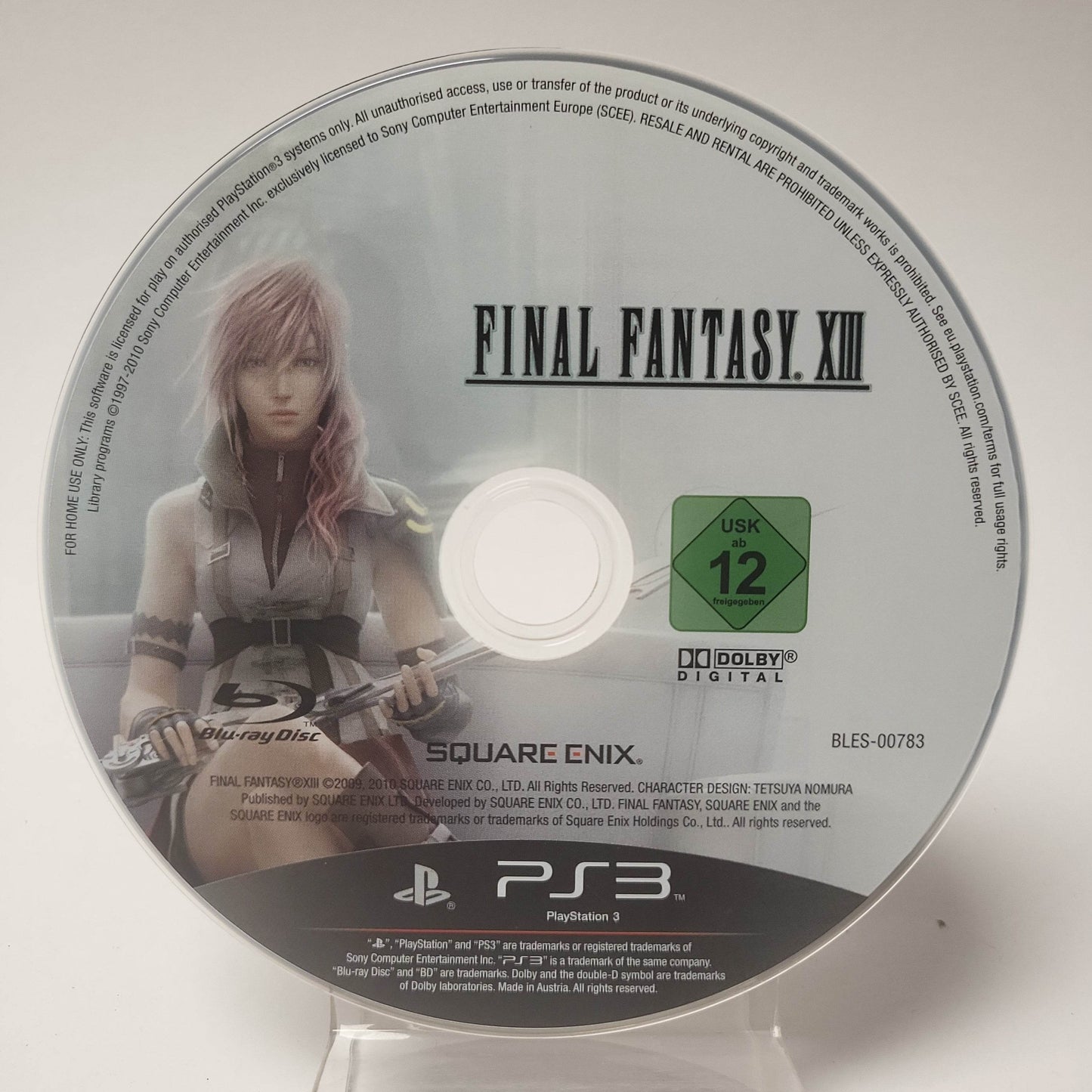 Final Fantasy XIII (Disc Only) PlayStation 3 - Feniks Gameshop