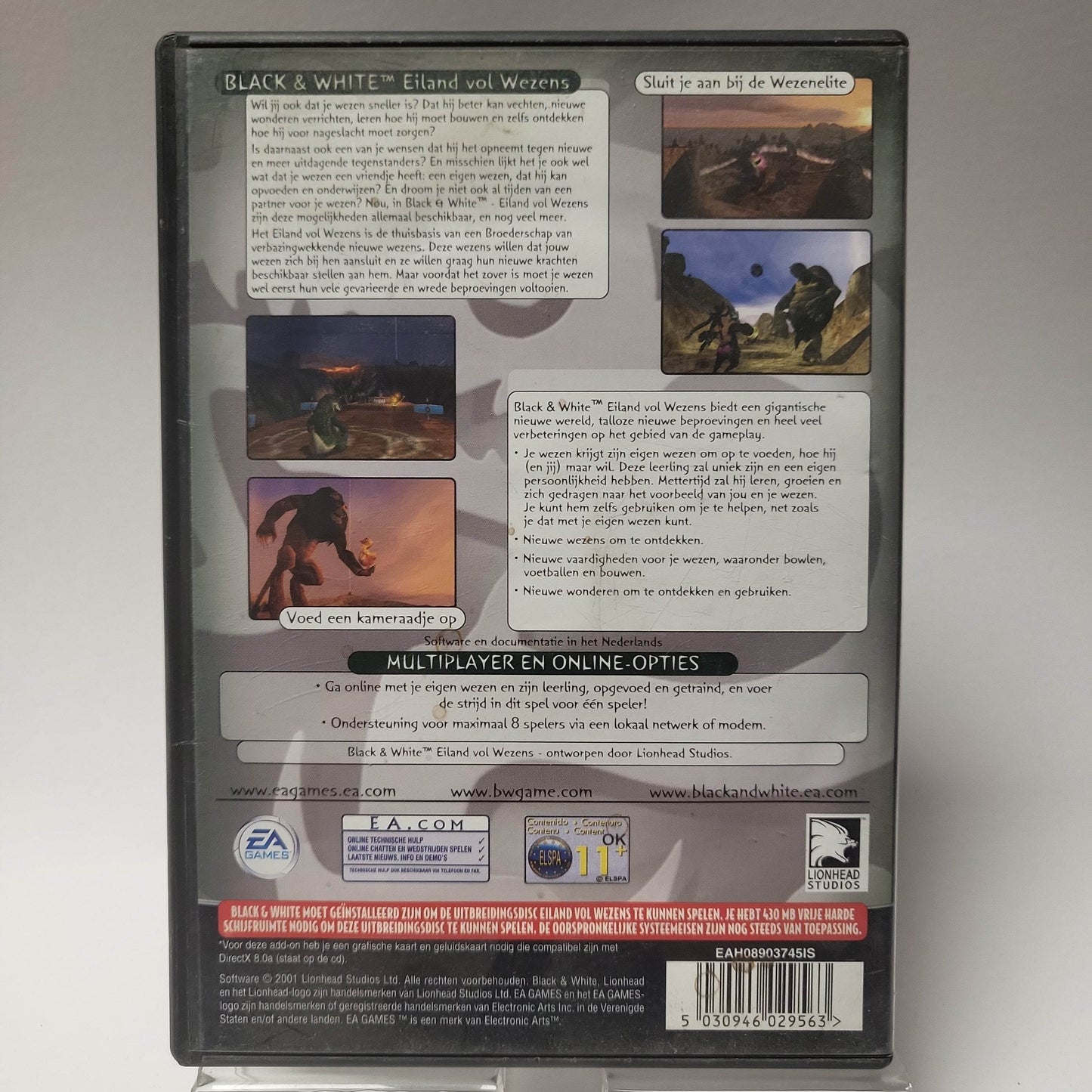 Black & White Eiland Vol Wezens PC - Feniks Gameshop