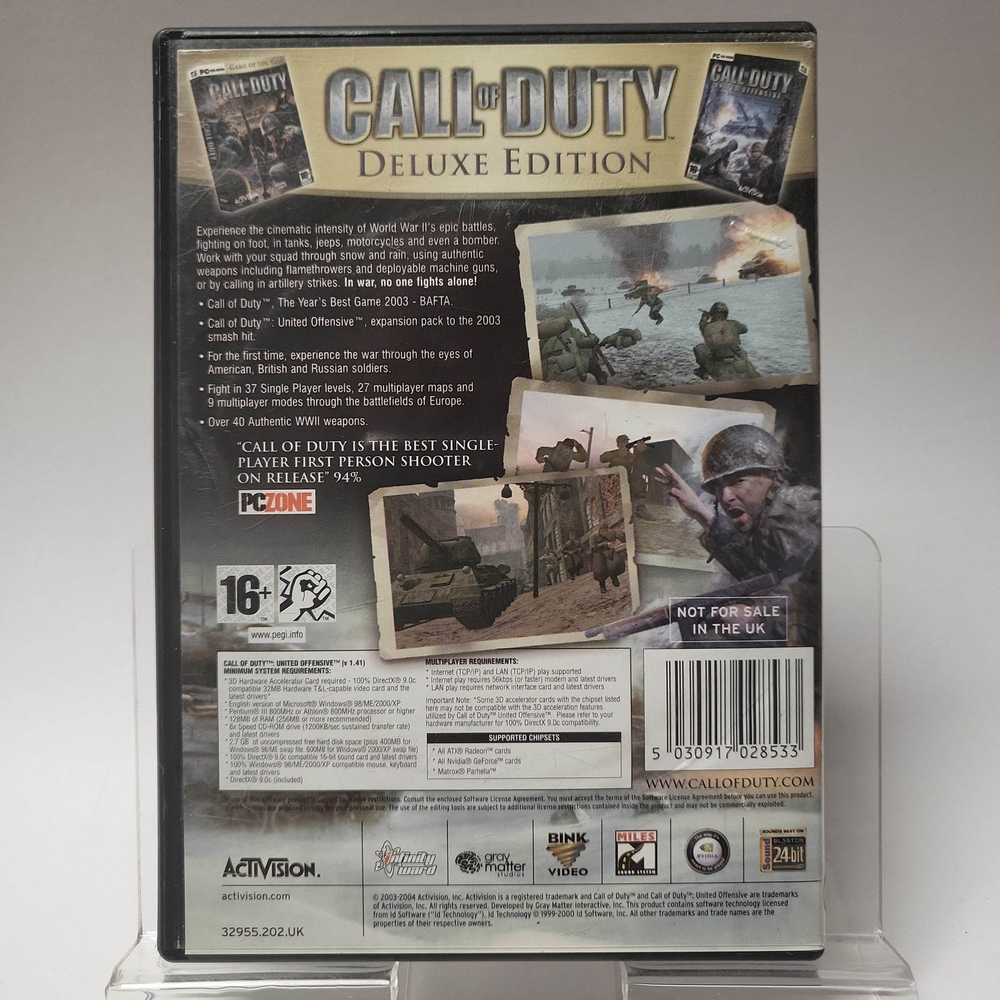 Call of Duty Deluxe Edition (No Book) PC - Feniks Gameshop