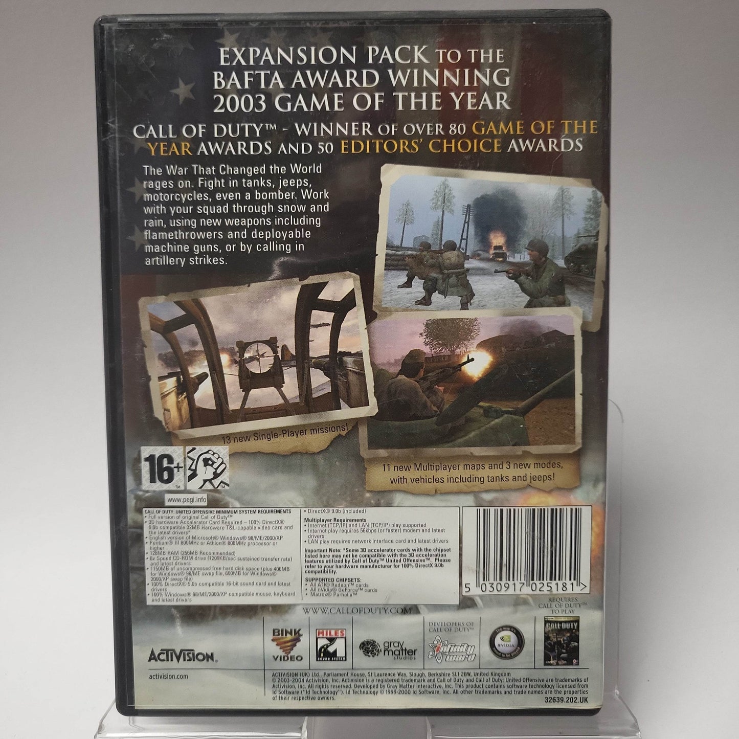 Call of Duty United Offensive Expansion Pack PC - Feniks Gameshop