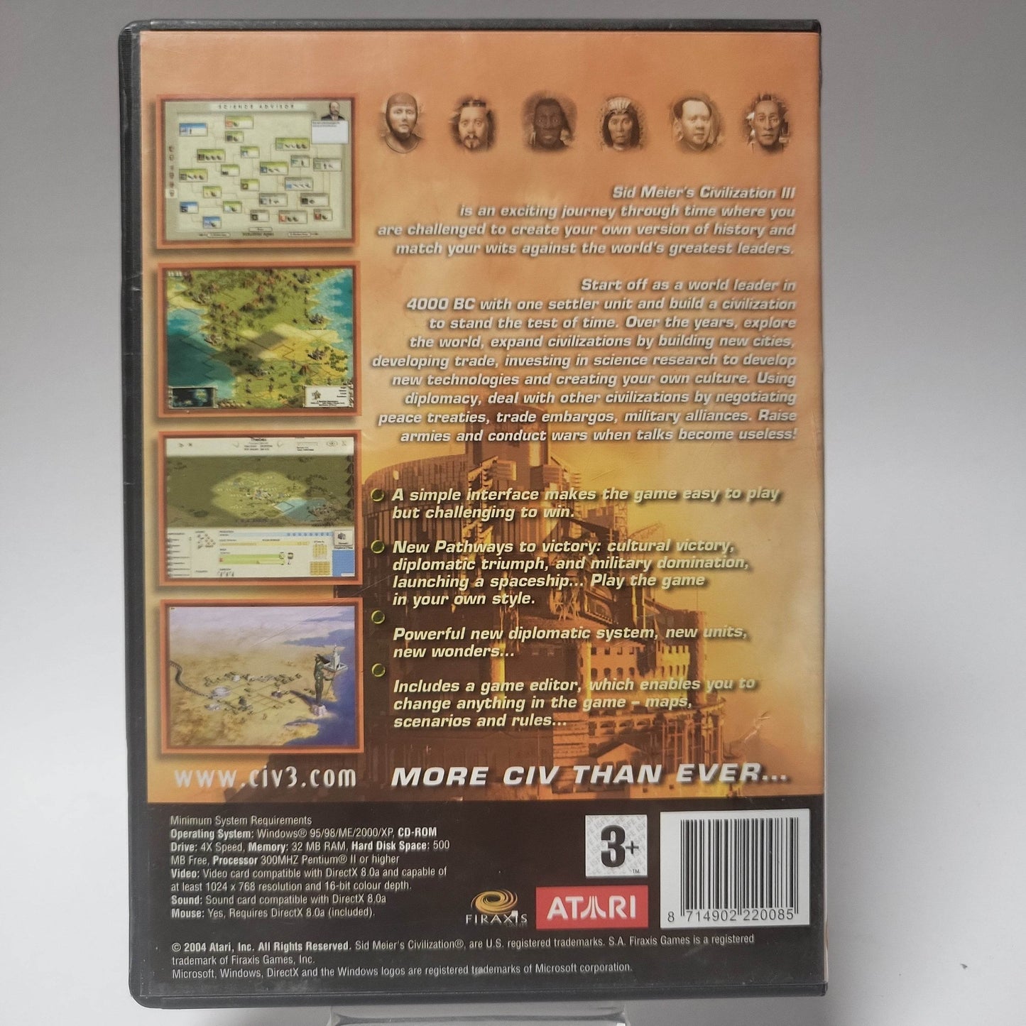 Civilization III More Civ then Ever (No Book) PC - Feniks Gameshop