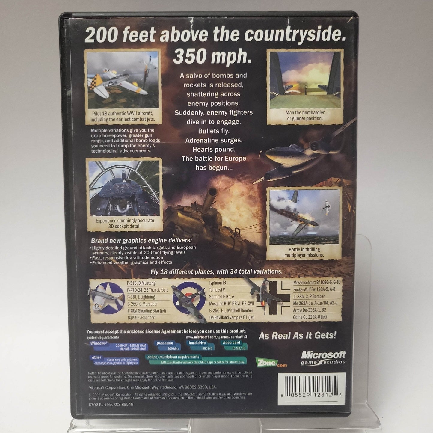 Combat Flight Simulator 3 Battle for Europe PC - Feniks Gameshop