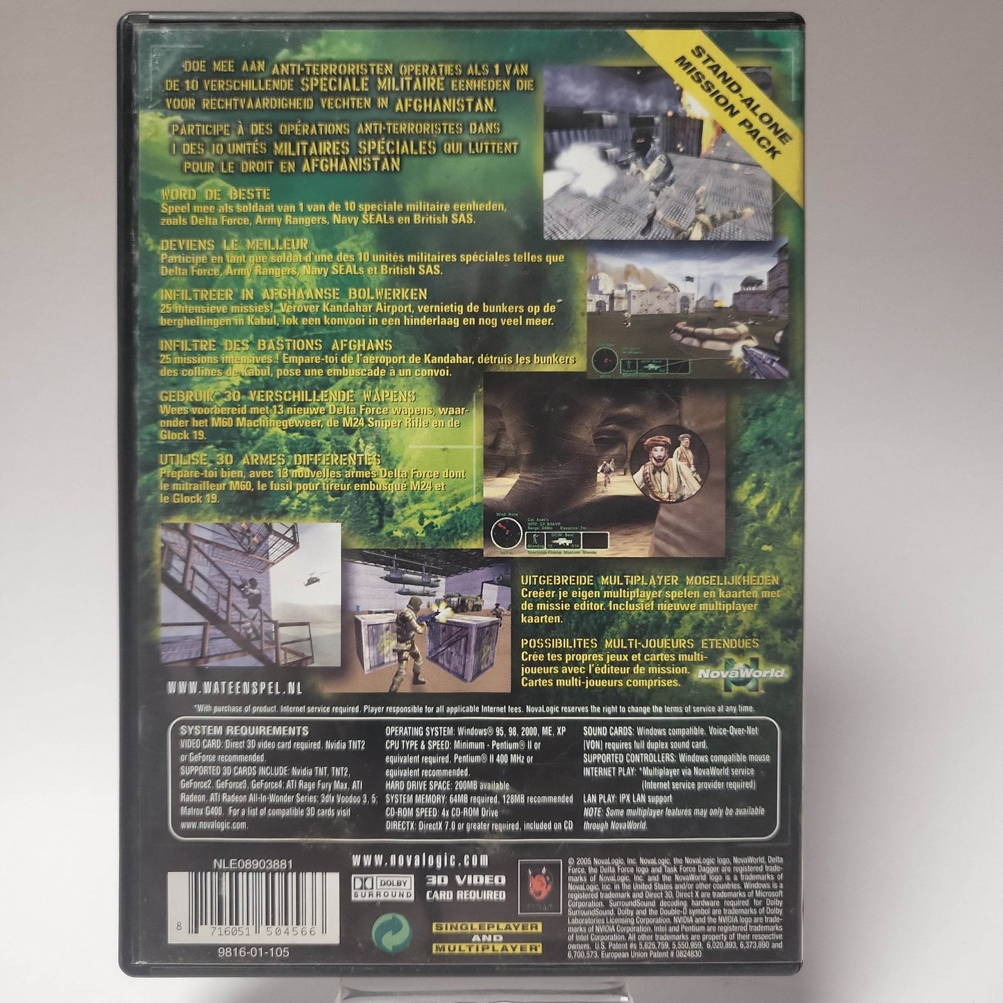 Delta Force Task Force Dagger (No Book) PC - Feniks Gameshop