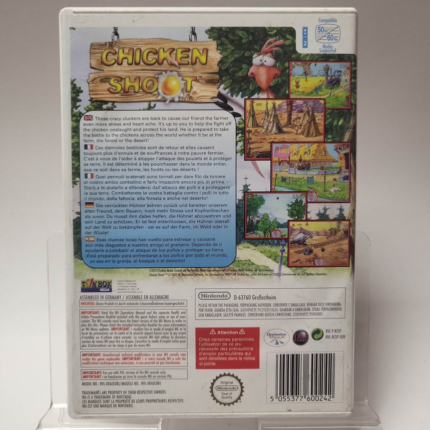 Chicken Shot Nintendo Wii - Feniks Gameshop