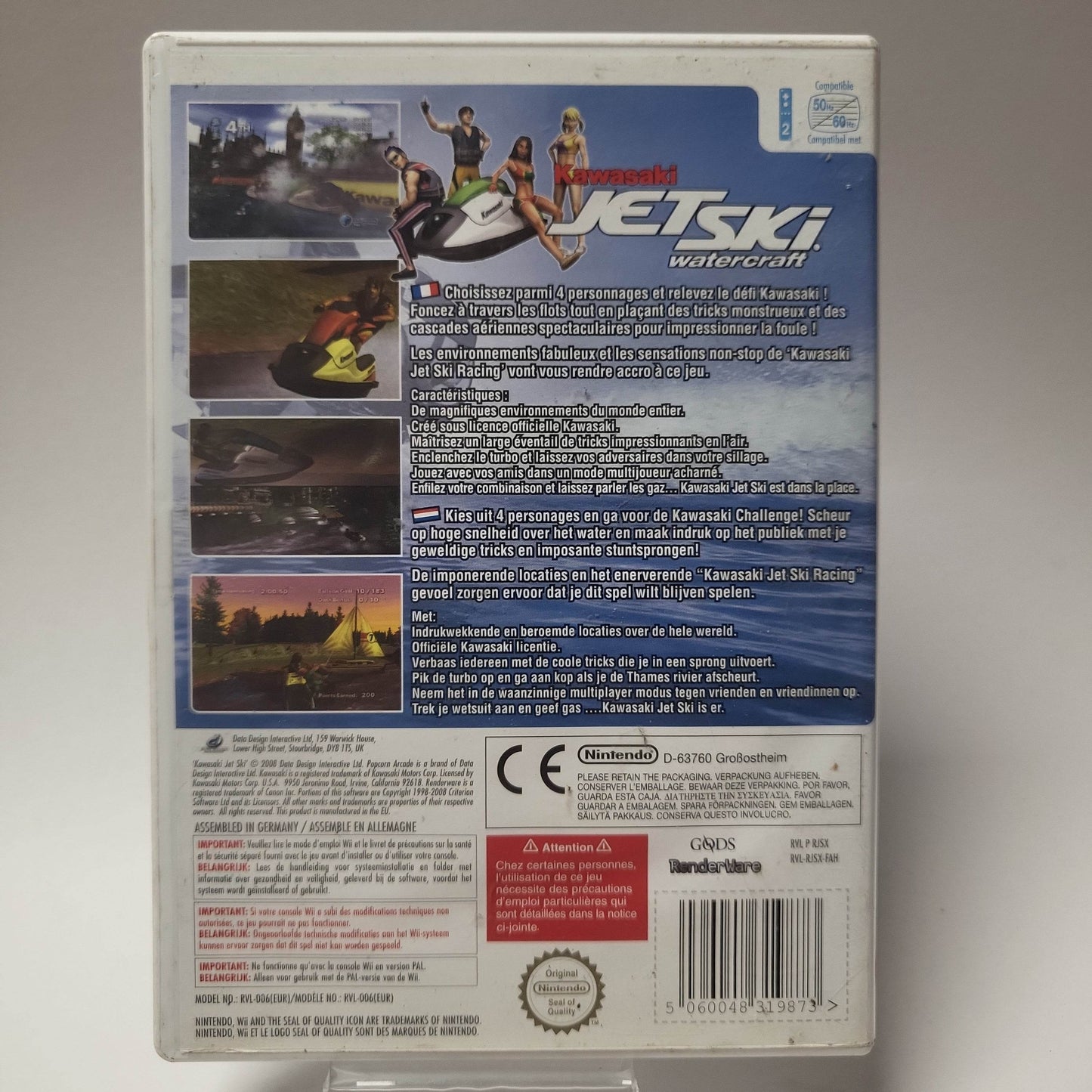 Kawasaki Jet Ski Watercraft (No Book) Nintendo Wii - Feniks Gameshop