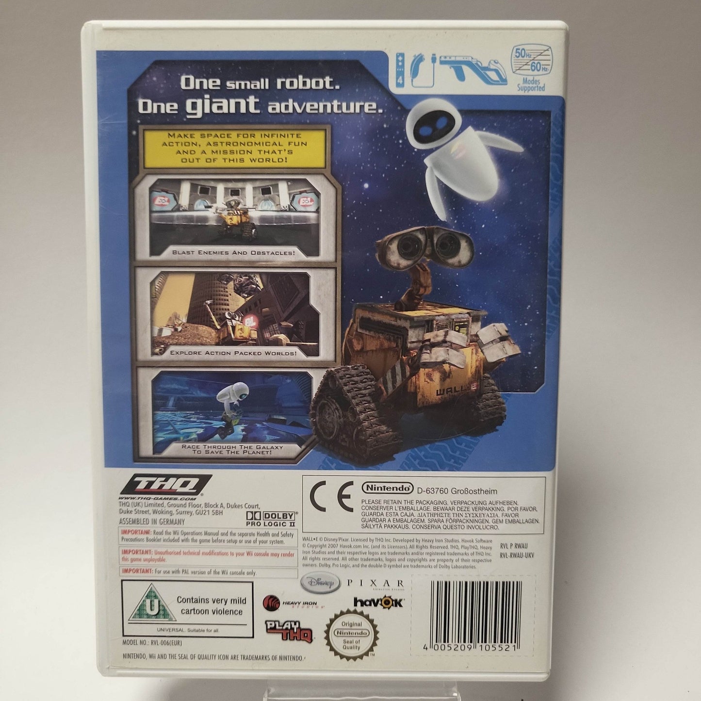 Disney Pixar Wall-E (No Book) Nintendo Wii - Feniks Gameshop