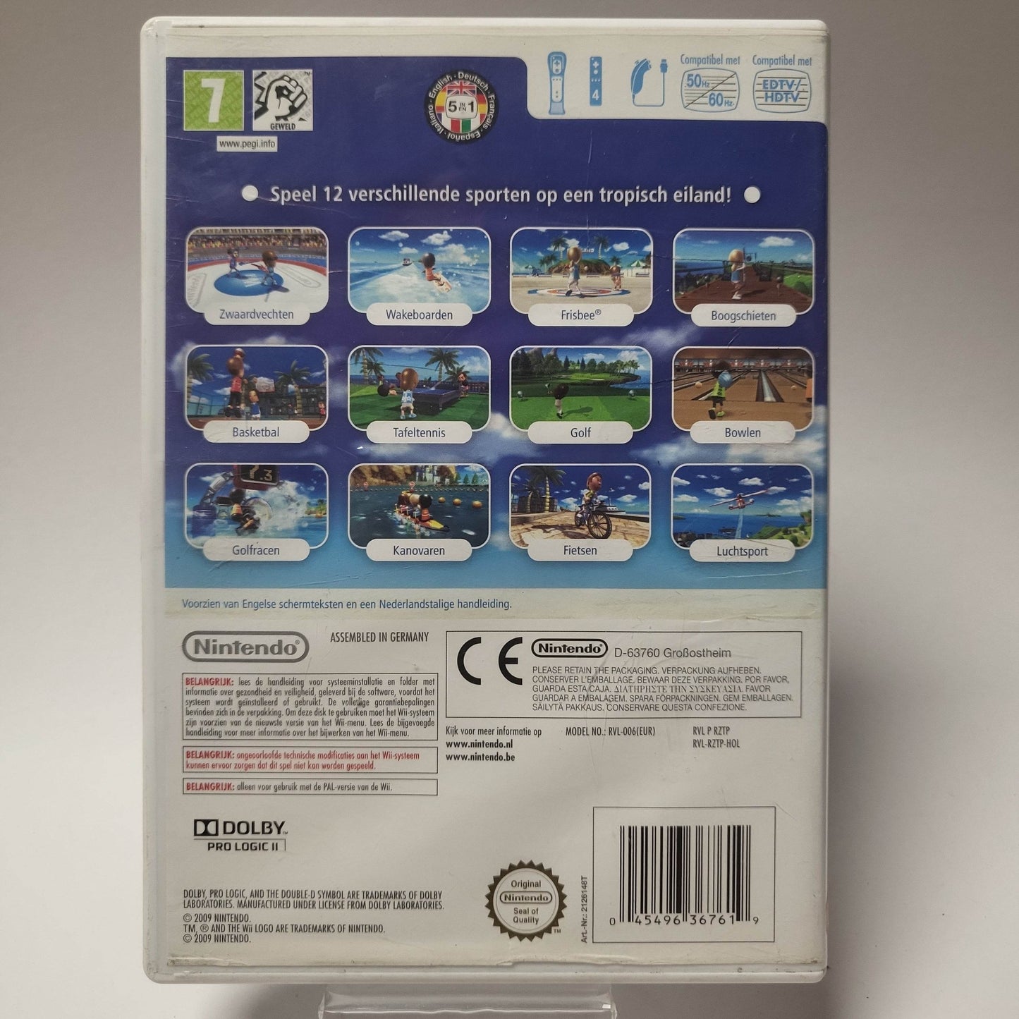 Wii Sports Resort (No Book) Nintendo Wii - Feniks Gameshop