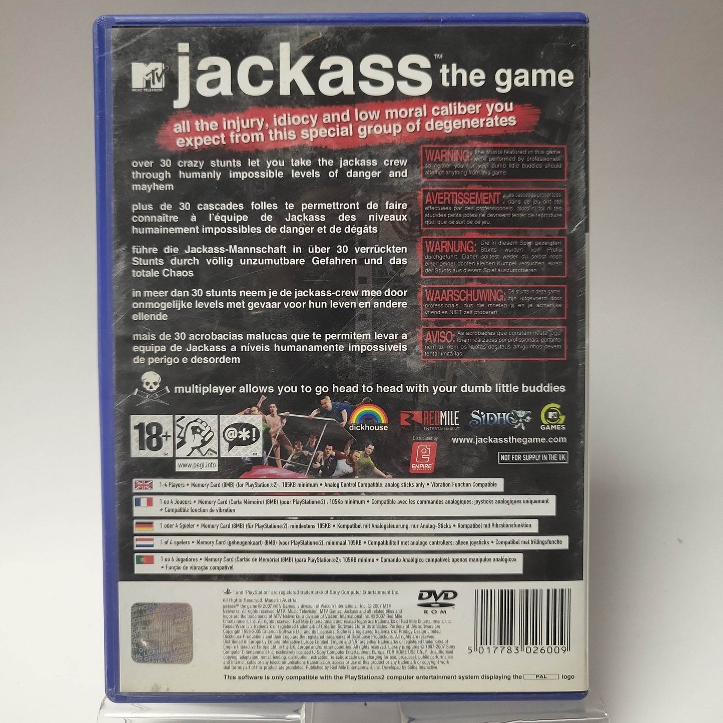 Jackass the Game Playstation 2 - Feniks Gameshop