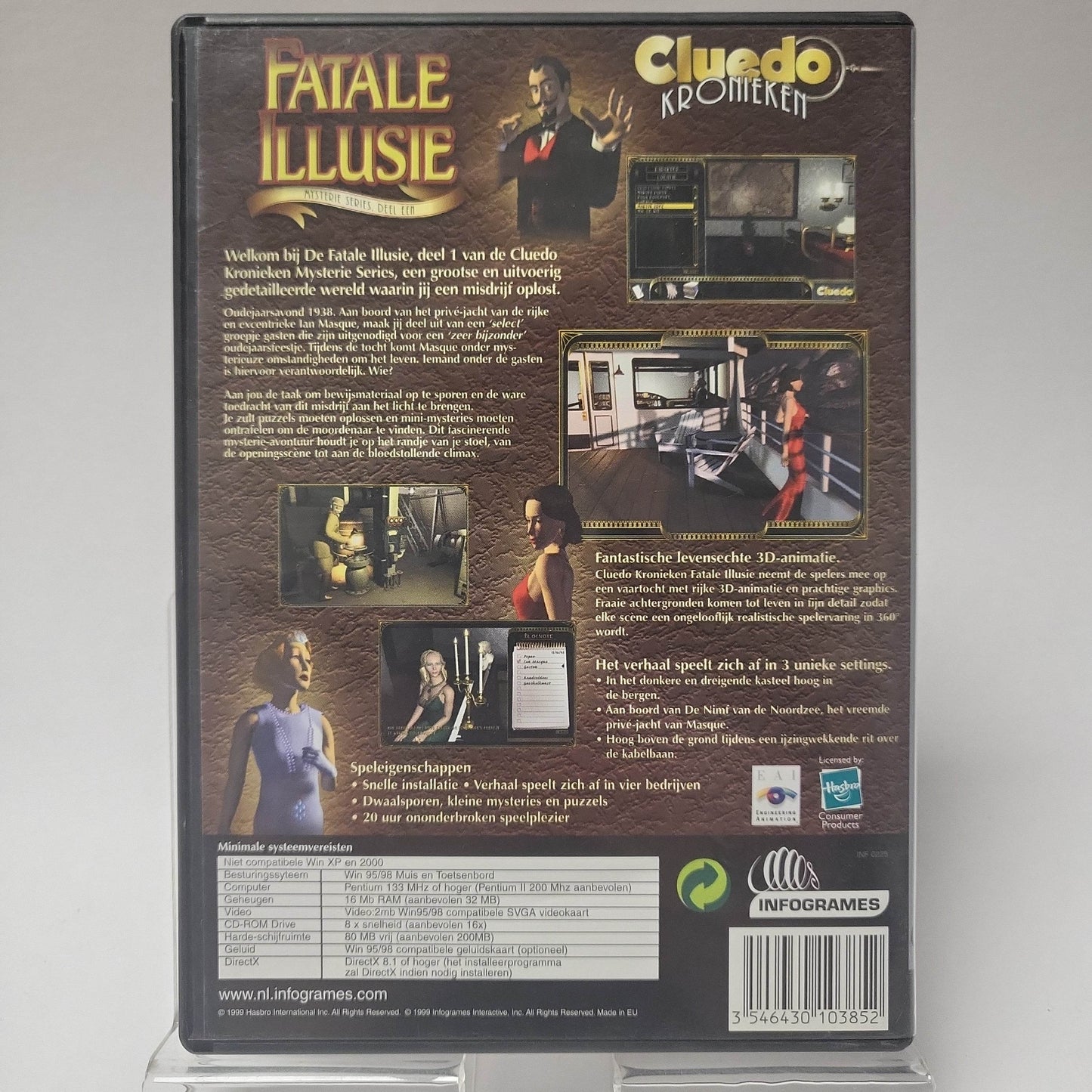 Cluedo Kronieken Fatale Illusie PC - Feniks Gameshop
