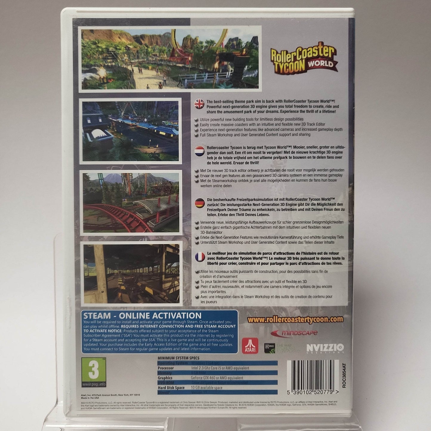 Rollercoaster Tycoon World PC - Feniks Gameshop