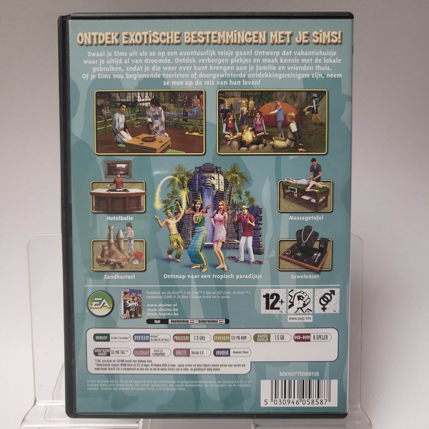 Sims 2 Op Reis Uitbreidingspakket PC - Feniks Gameshop