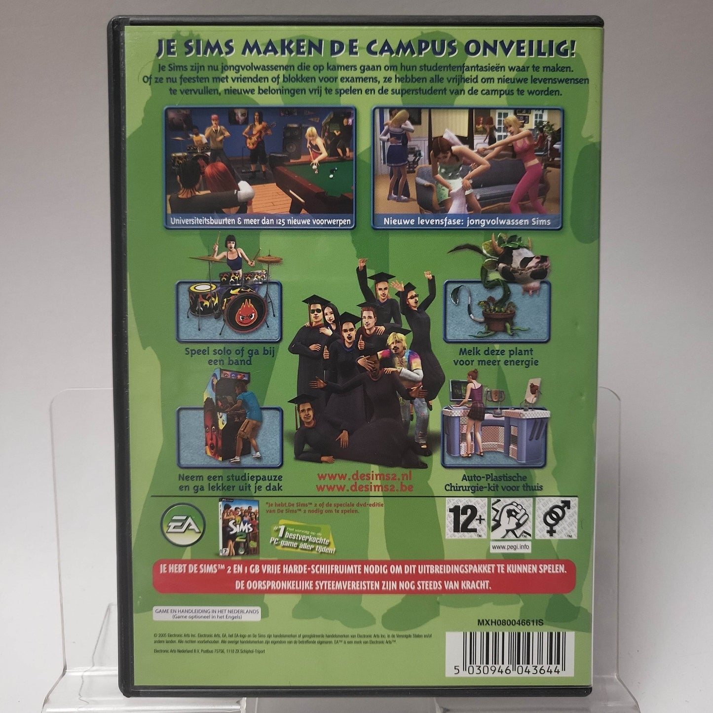 Sims 2 Studentenleven Uitbreidingspakket PC - Feniks Gameshop