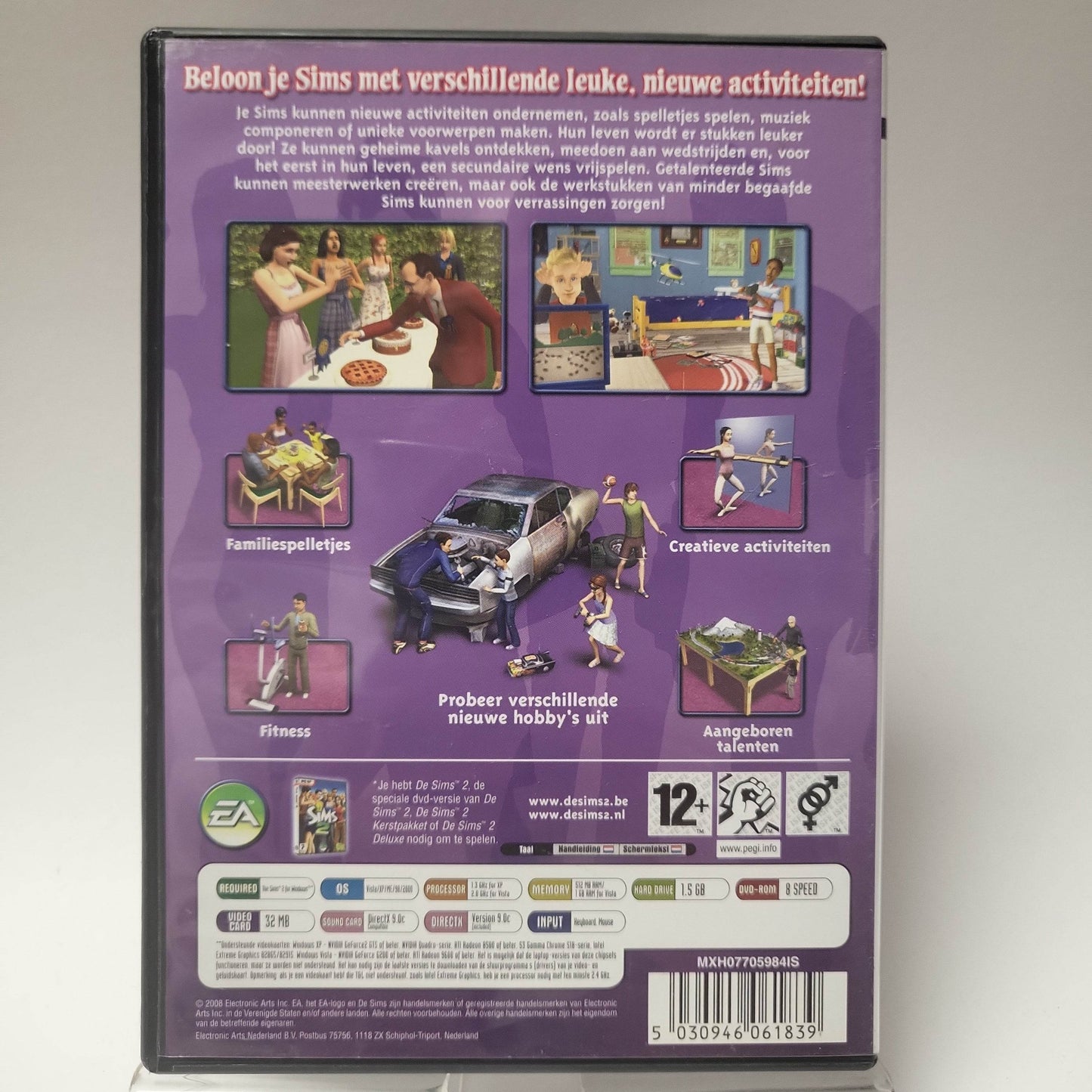 Sims 2 Vrije Tijd Uitbreidingspakket PC - Feniks Gameshop