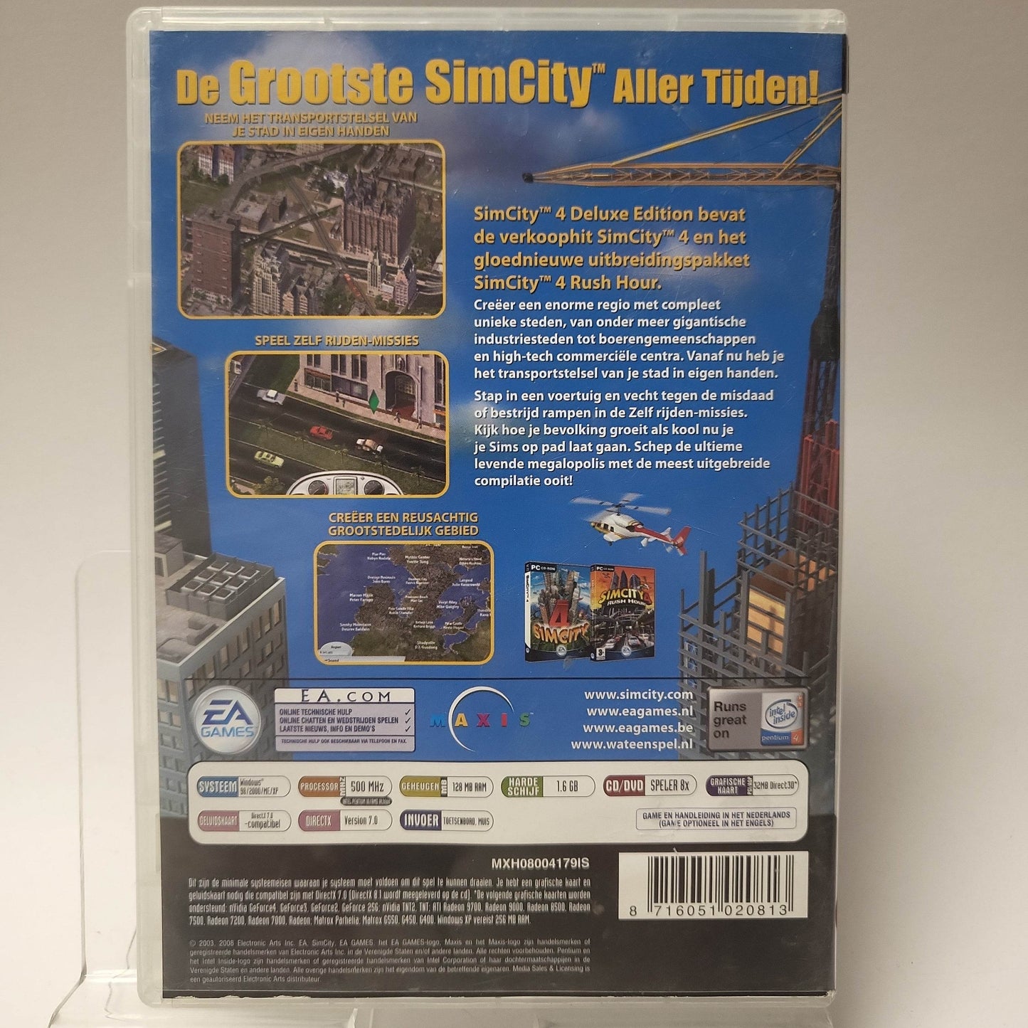 Sim City 4 Deluxe Edition (No Book) PC - Feniks Gameshop
