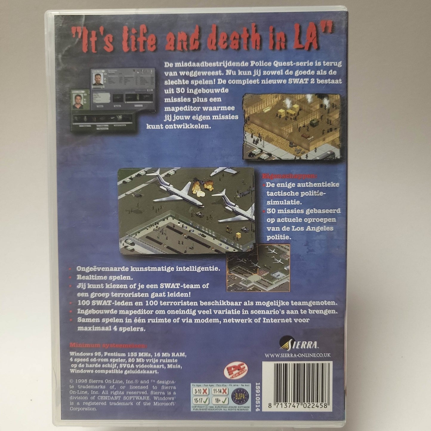 Swat 2 Police Quest (No Book) PC - Feniks Gameshop