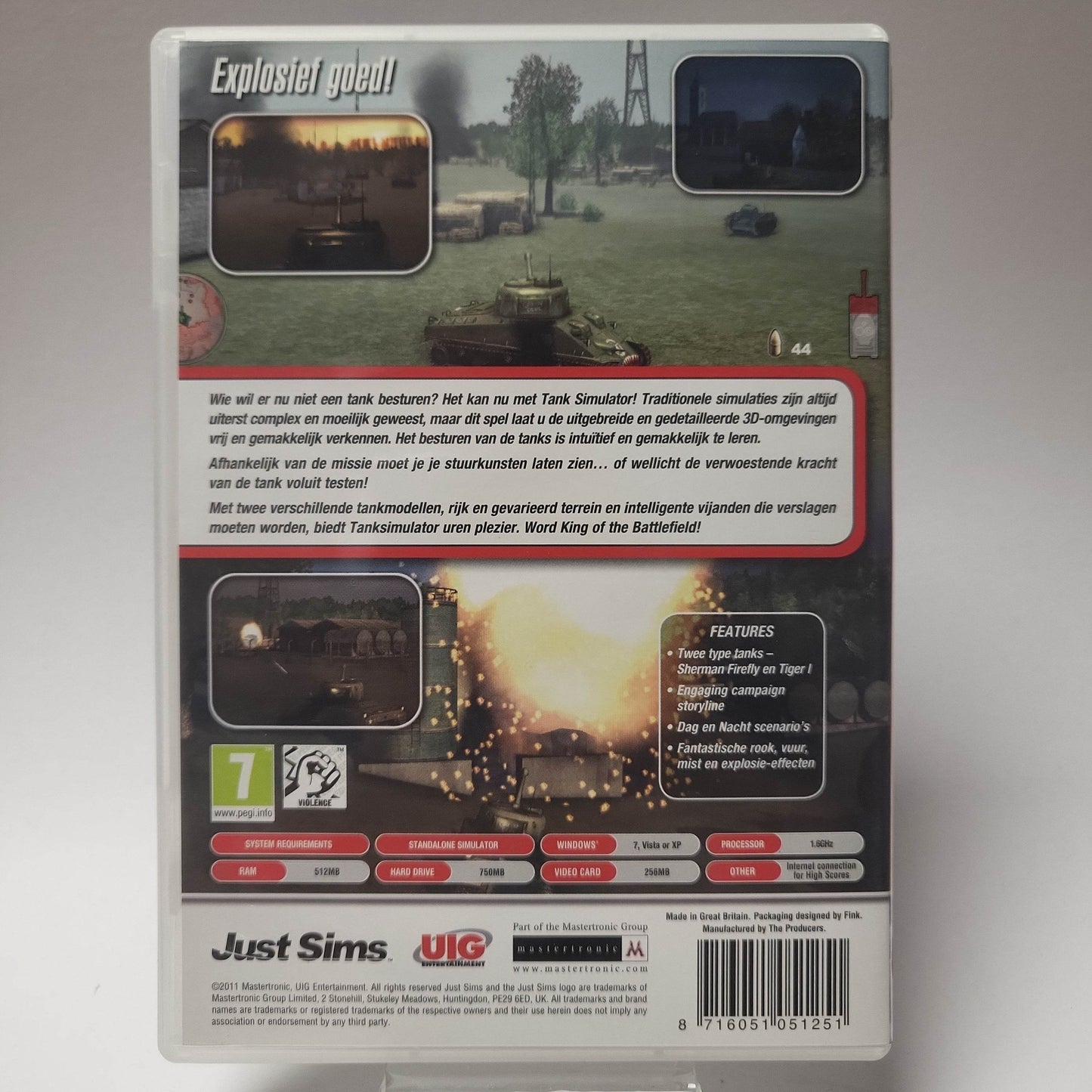 Tank Simulator (No Book) PC - Feniks Gameshop
