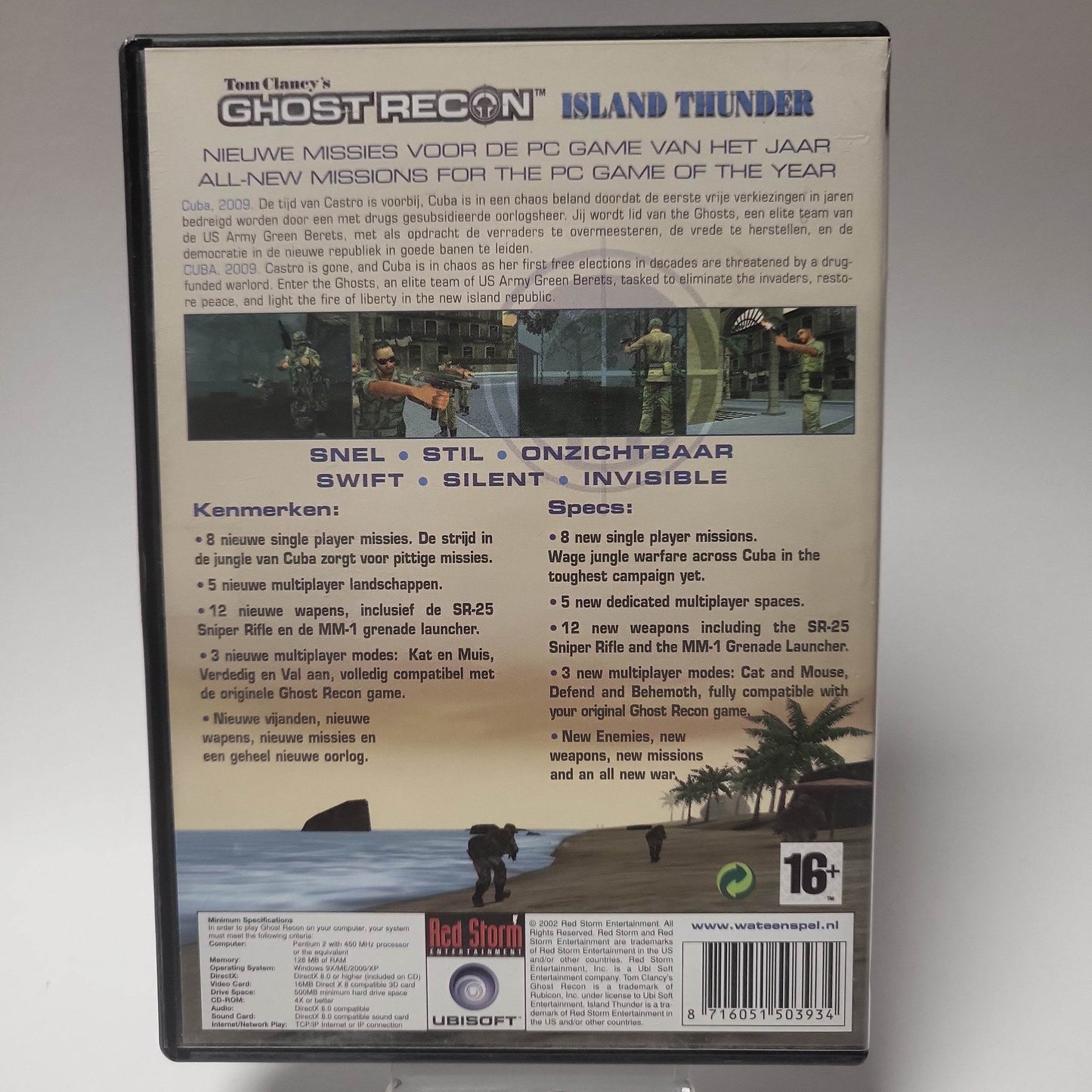 Tom Clancy's Ghost Recon Island Thunder (No Book) PC - Feniks Gameshop