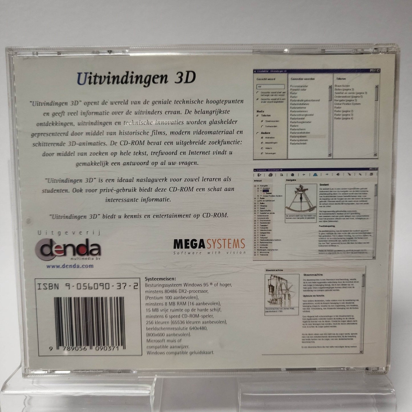 Uitvindingen 3D Glashelder Encyclopedie PC - Feniks Gameshop