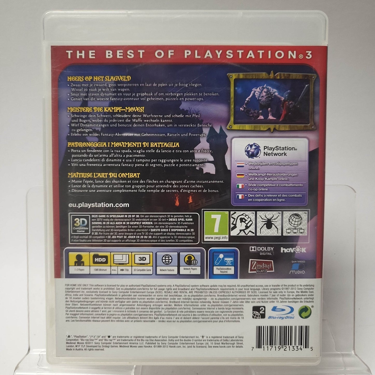 Medieval Moves Essentials Playstation 3 - Feniks Gameshop