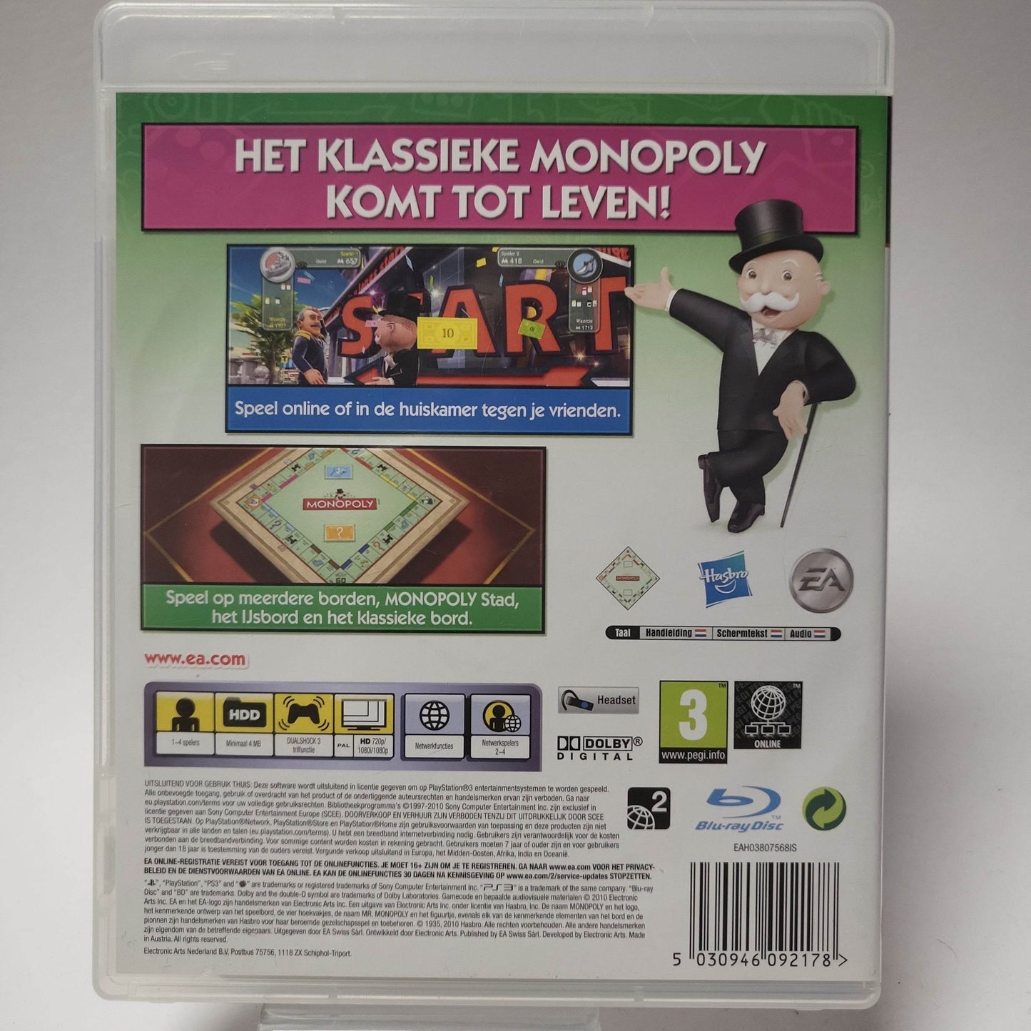 Monopoly Streets (No Book) PlayStation 3 - Feniks Gameshop