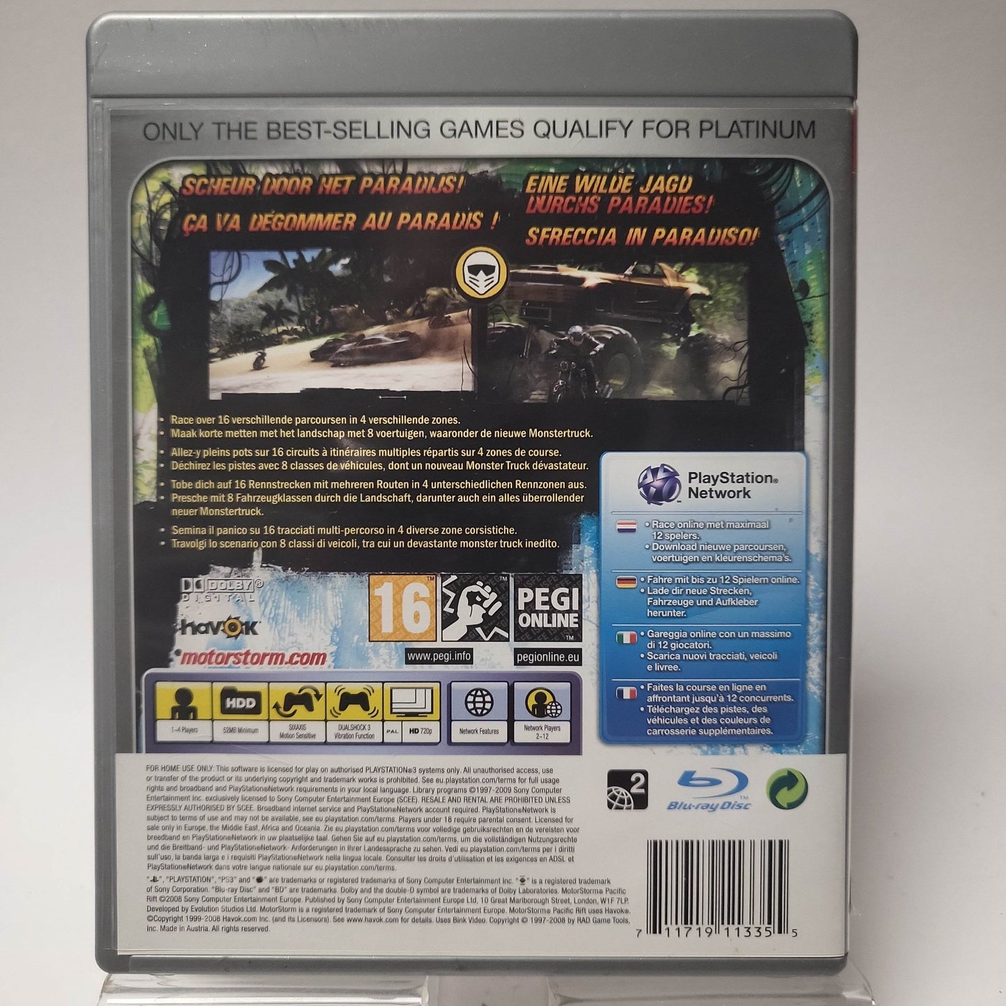 Motorstorm Pacific Rift Platinum Edition Playstation 3 - Feniks Gameshop