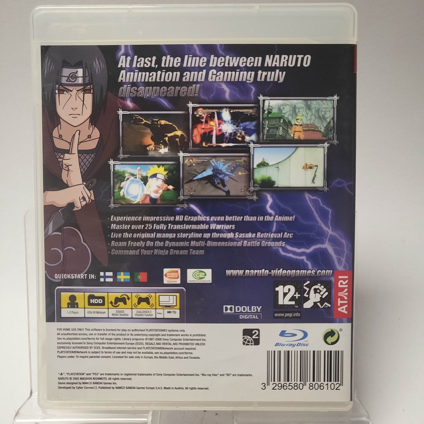 Naruto Ultimate Ninja Storm Playstation 3 - Feniks Gameshop