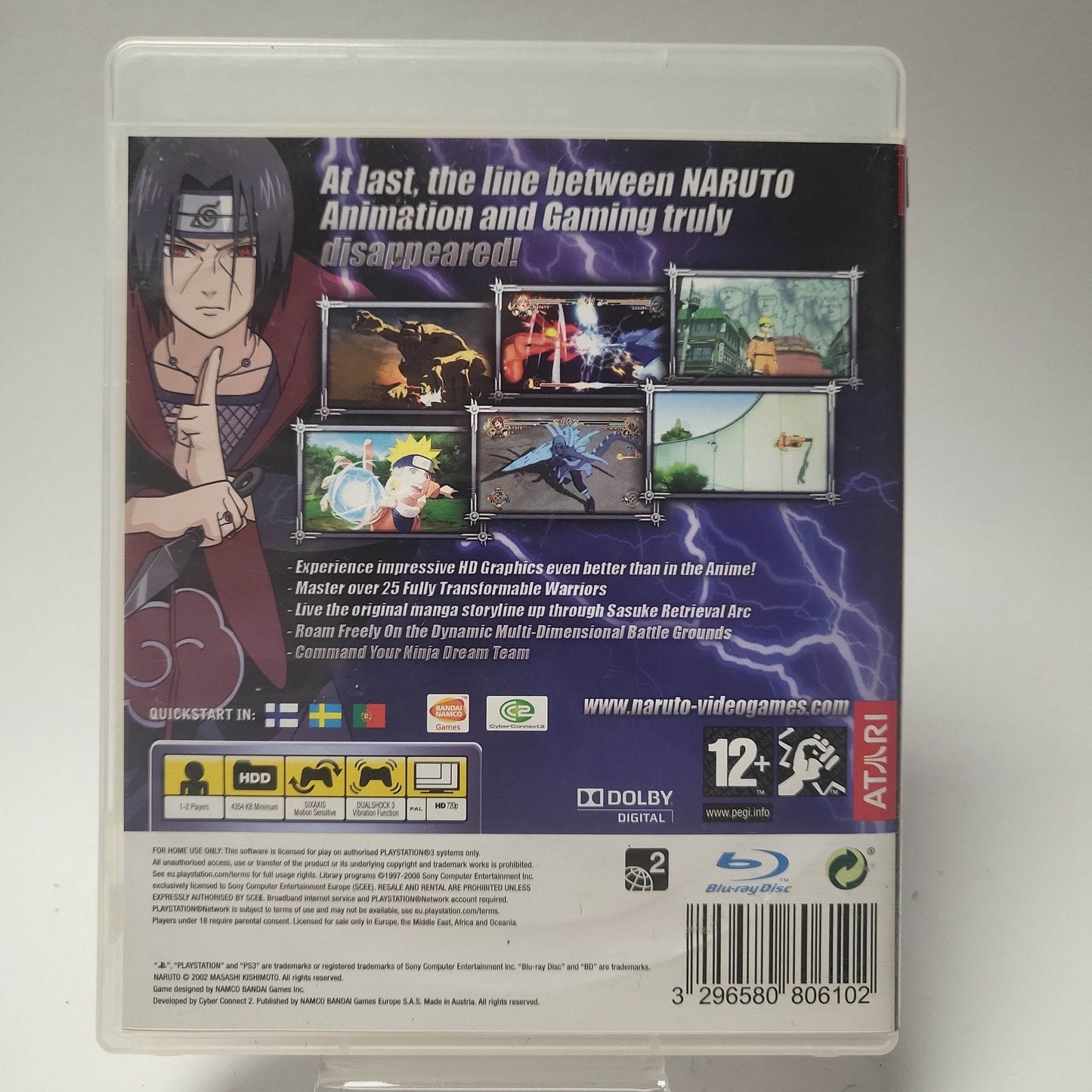 Naruto Shippuden Ultimate Ninja Storm Gen Promo Disc PS3 - Feniks Gameshop