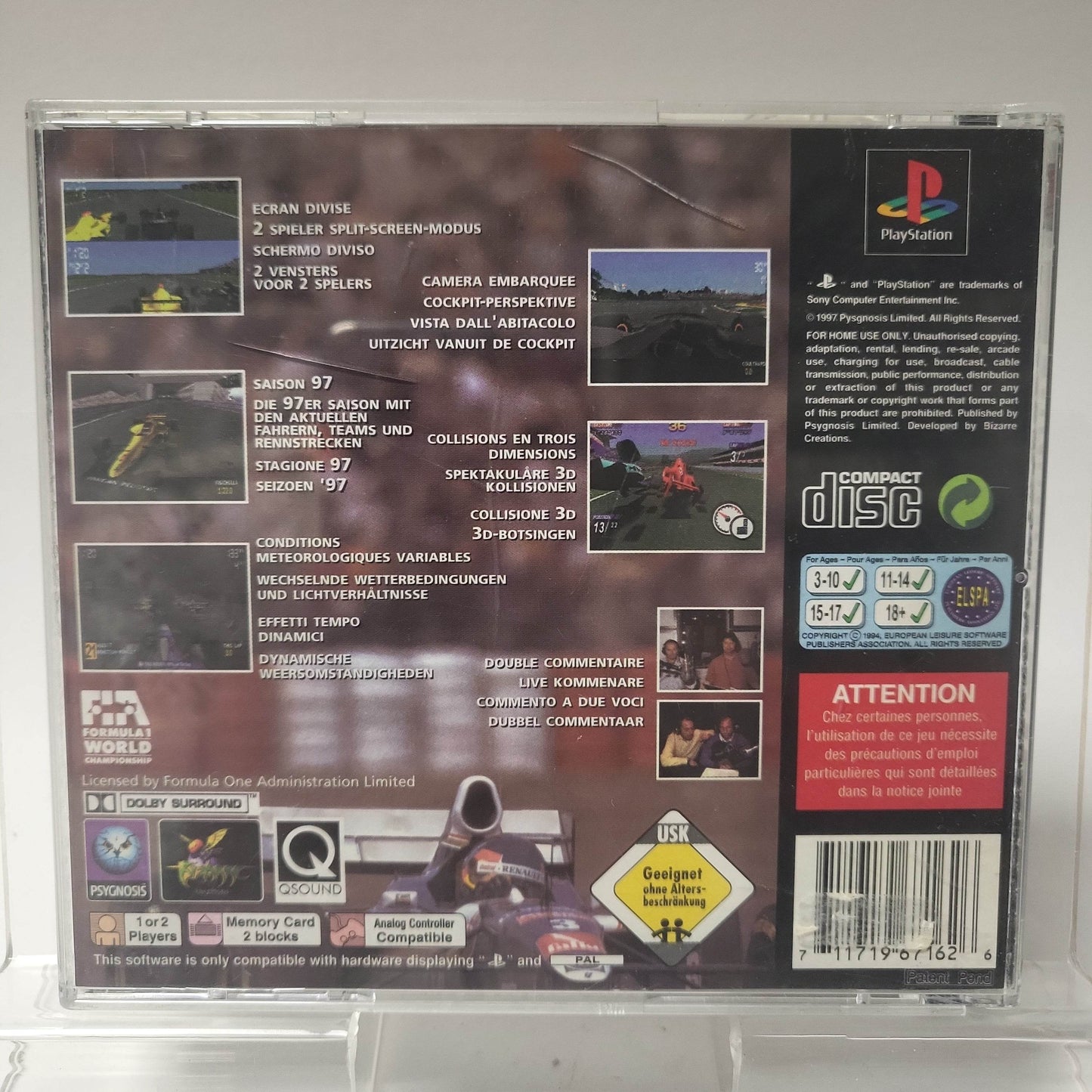 Formula 1 '97 Playstation 1 - Feniks Gameshop