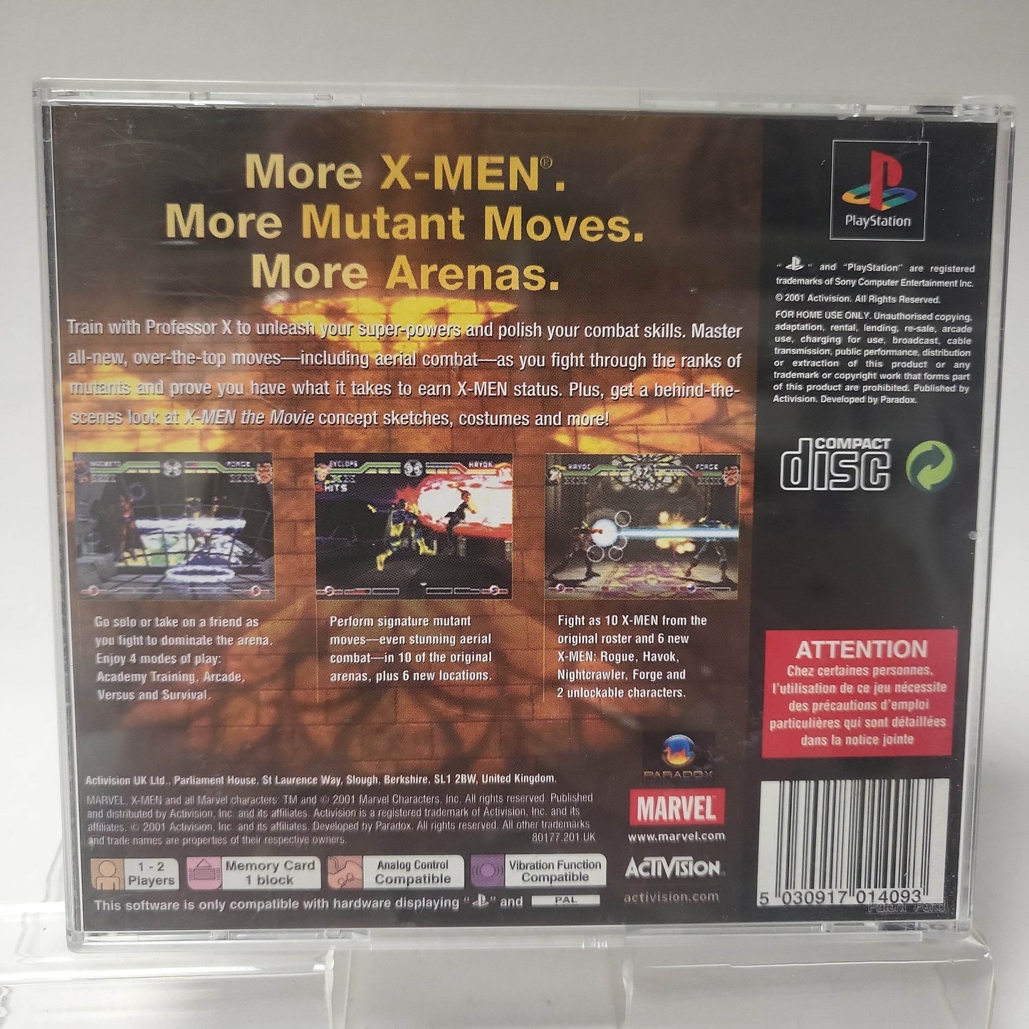 X-men Mutant Academy 2 Playstation 1 - Feniks Gameshop