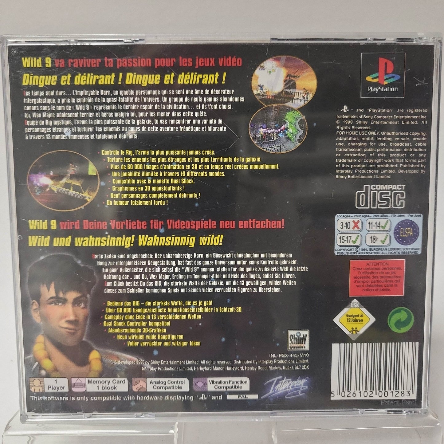 Wild 9 Playstation 1 - Feniks Gameshop