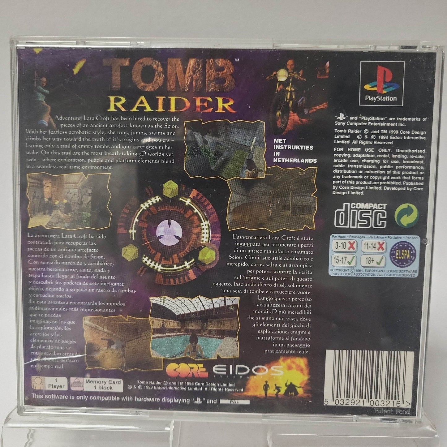 Tomb Raider Platinum Edition Playstation 1 - Feniks Gameshop