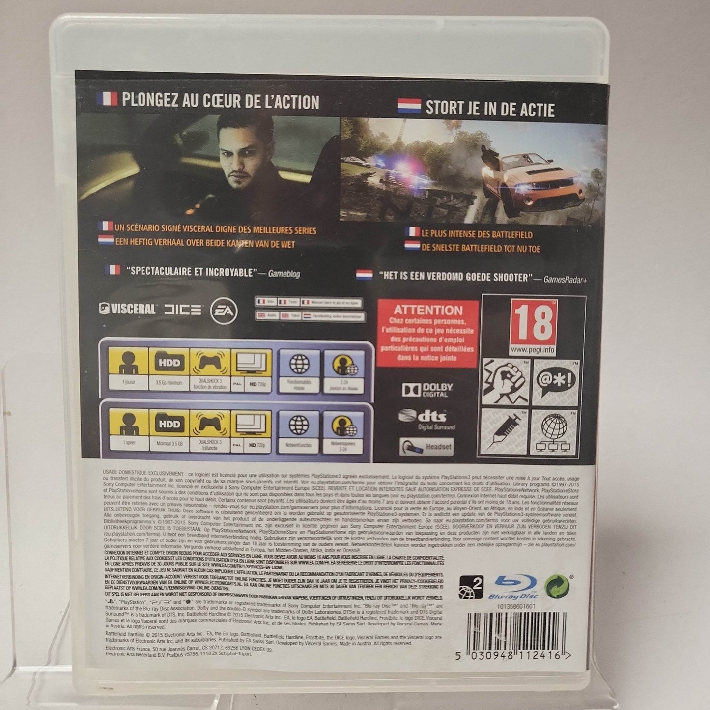 Battlefield Hardline Playstation 3 - Feniks Gameshop