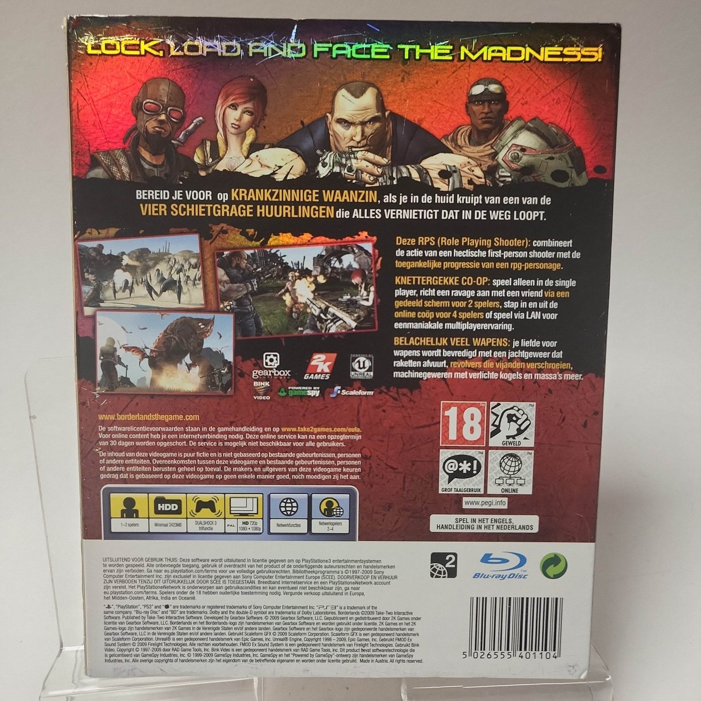 Borderlands + Slipcover Playstation 3 - Feniks Gameshop