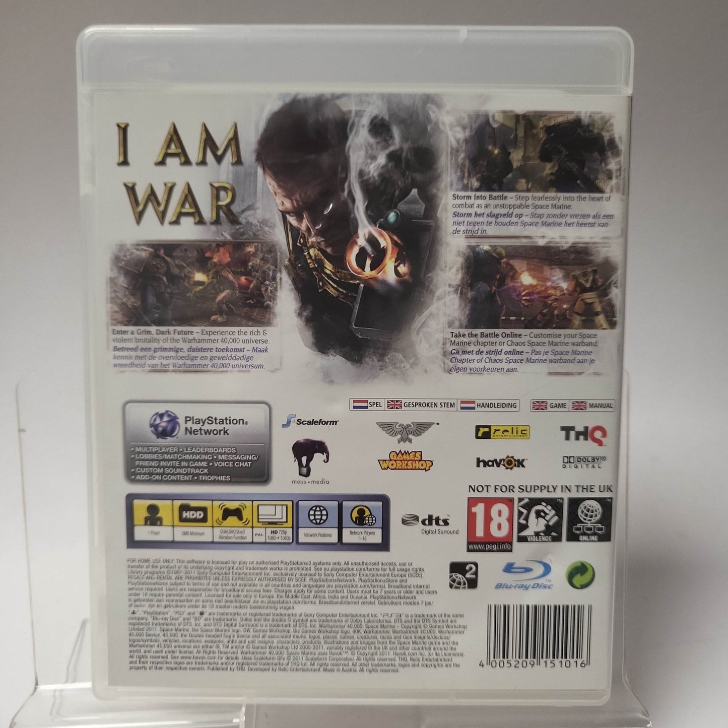 Warhammer 40000 Space Marine Playstation 3 - Feniks Gameshop