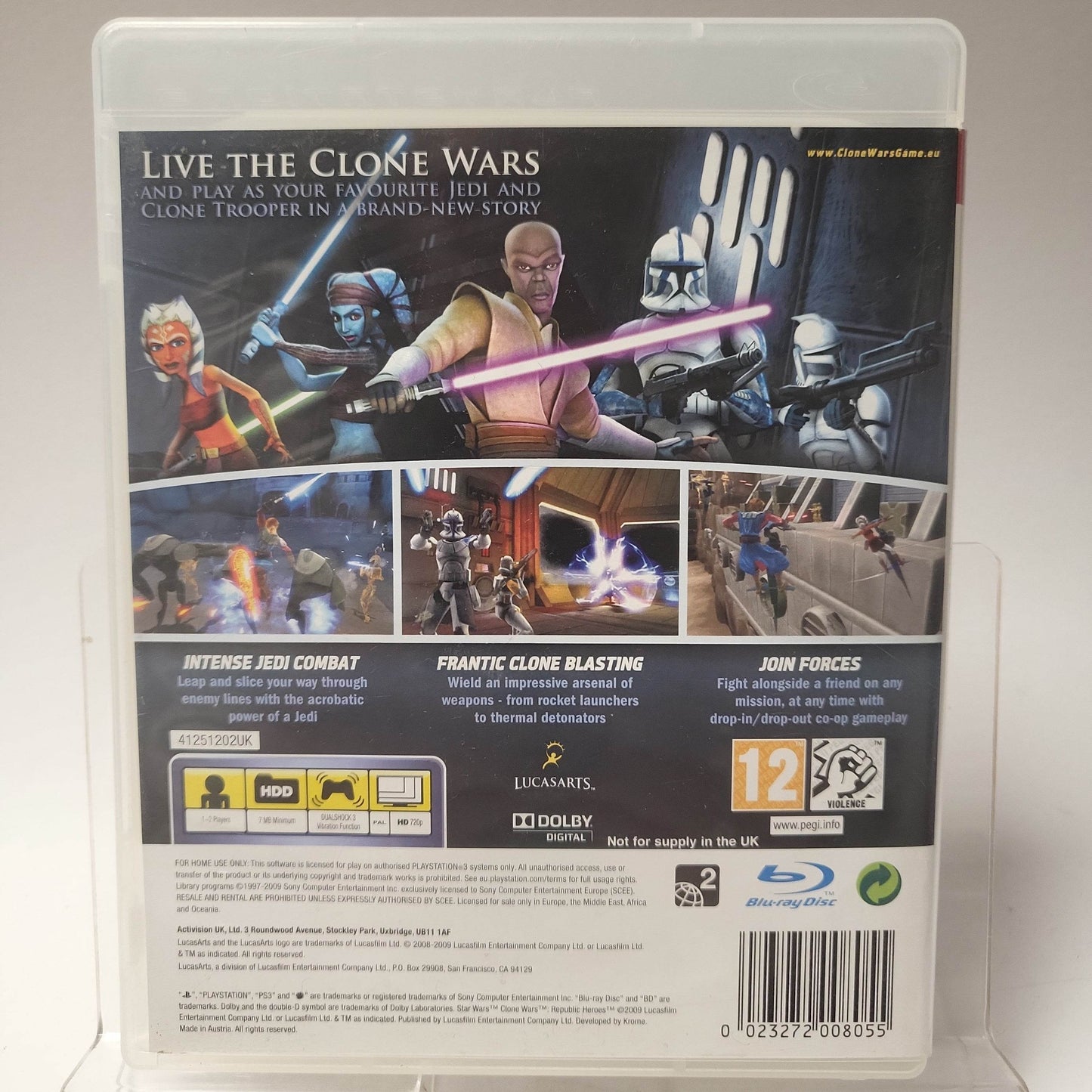 Star Wars the Clone Wars Republic Heroes Playstation 3 - Feniks Gameshop
