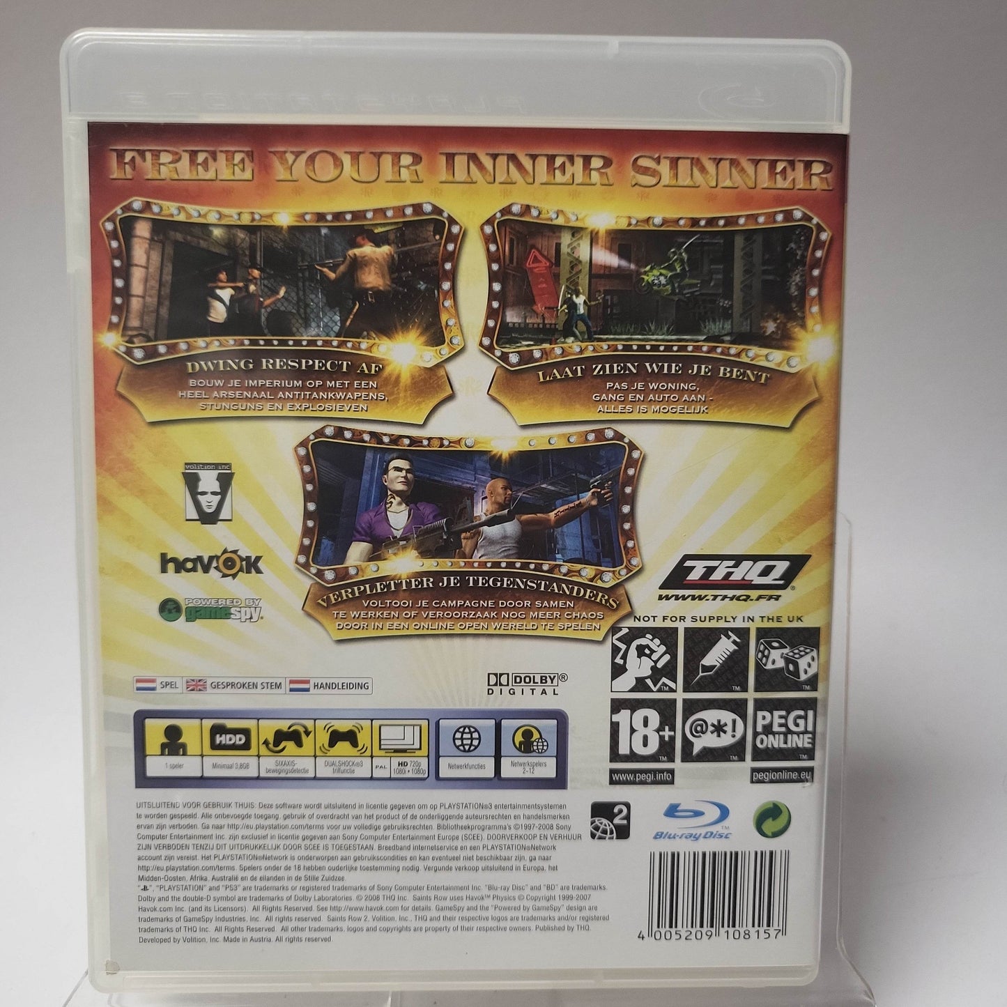 Saints Row 2 Playstation 3 - Feniks Gameshop