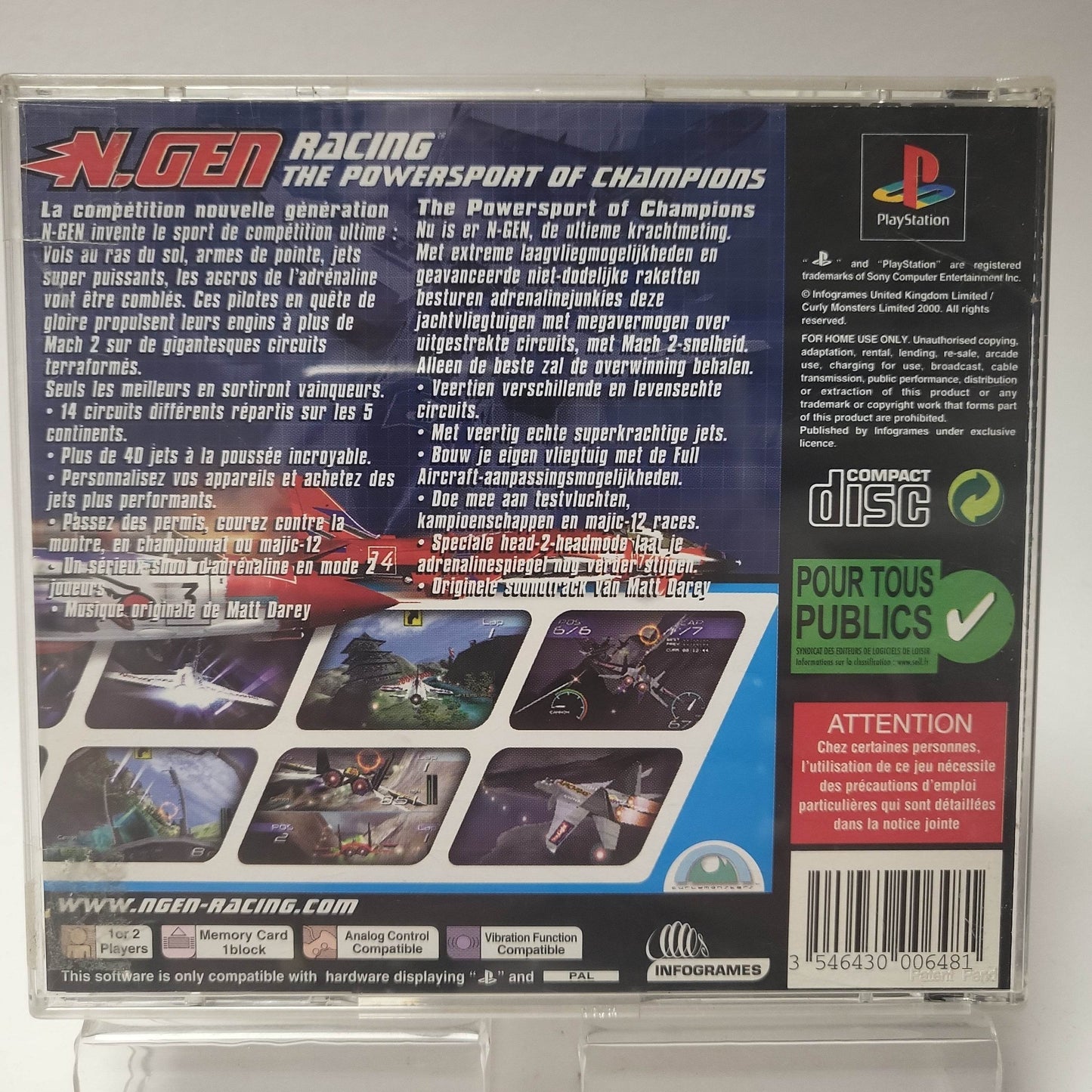 N-Gen Racing Playstation 1 - Feniks Gameshop