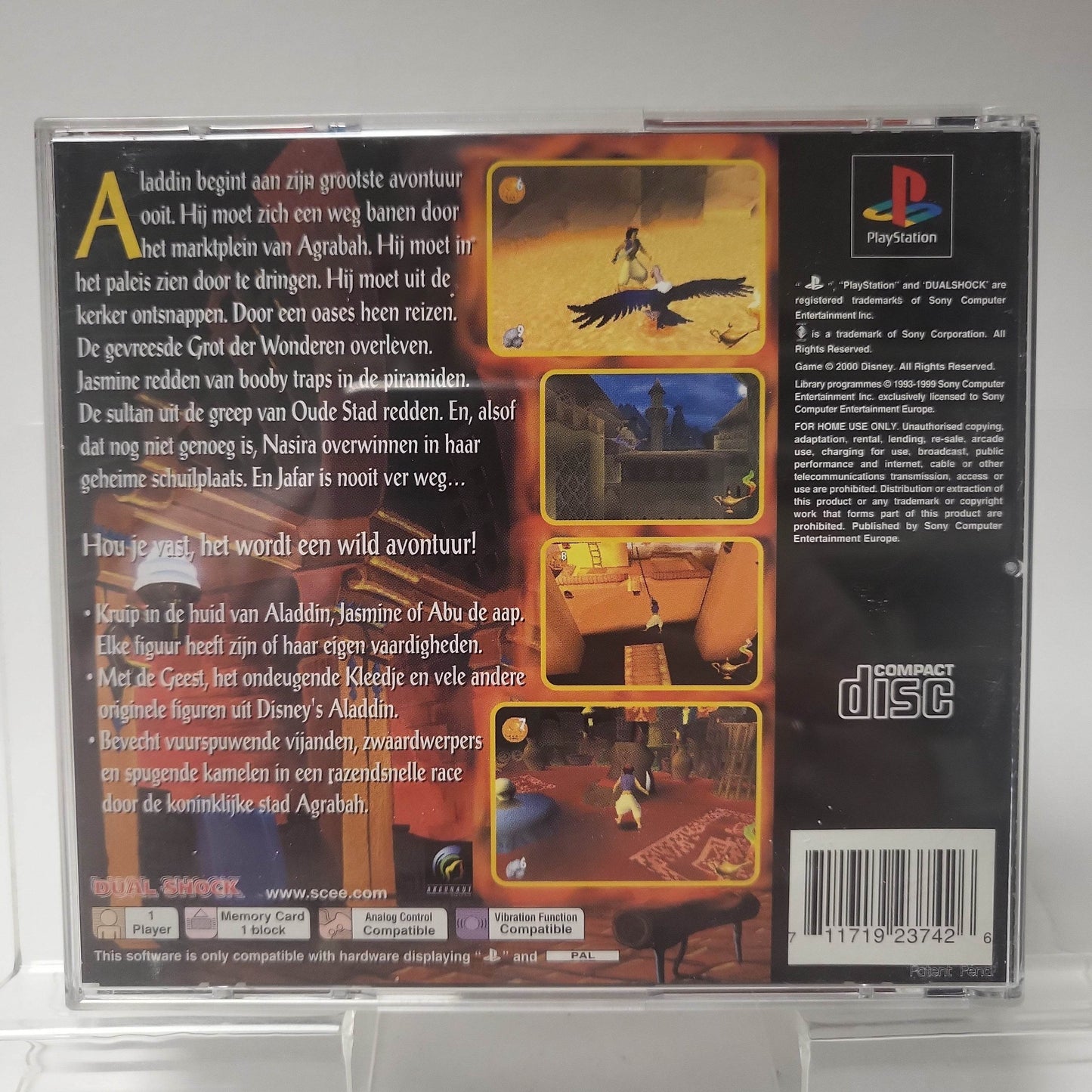 Disney's Aladdin in Nasira's Wraak Playstation 1 - Feniks Gameshop