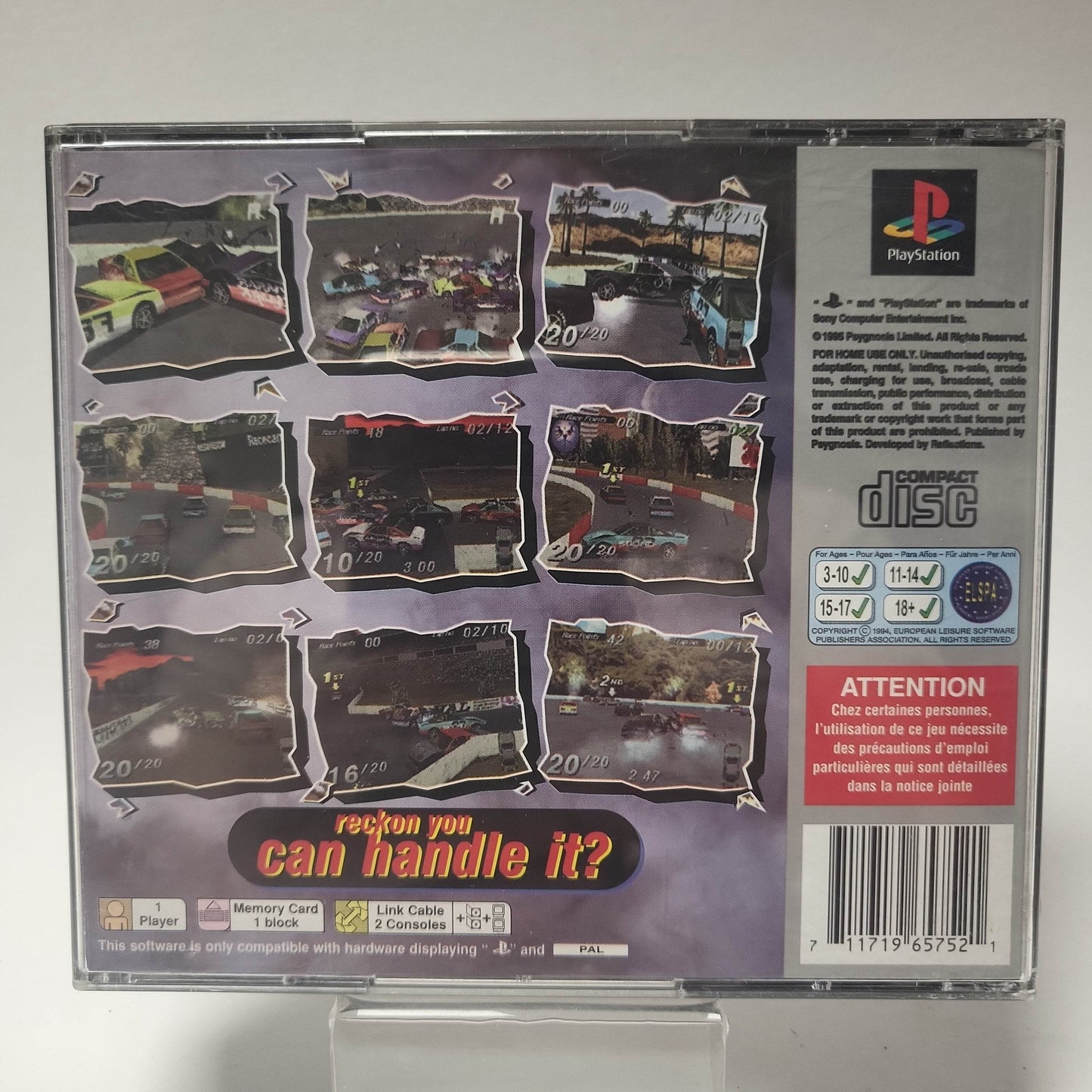 Destruction Derby Platinum (No Book) PlayStation 1 - Feniks Gameshop