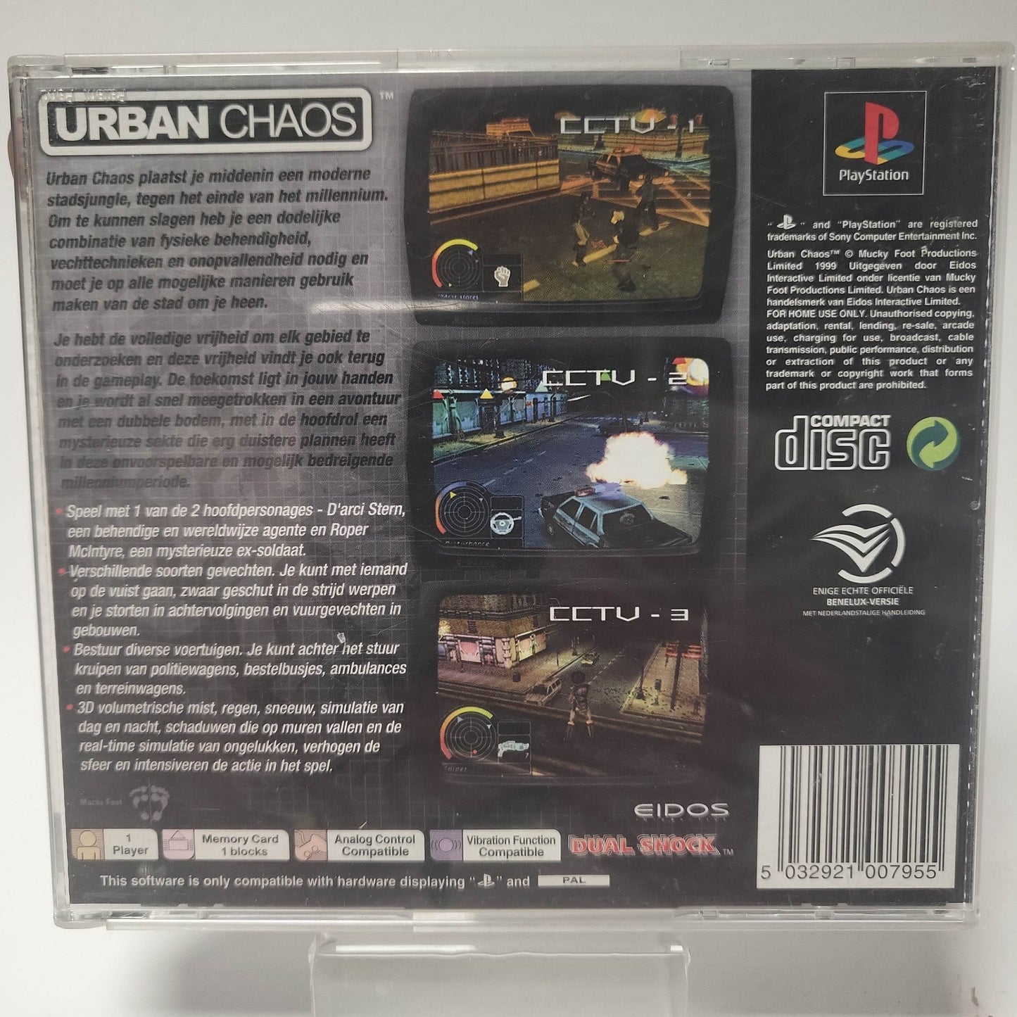 Urban Chaos (No Book) Playstation 1 - Feniks Gameshop