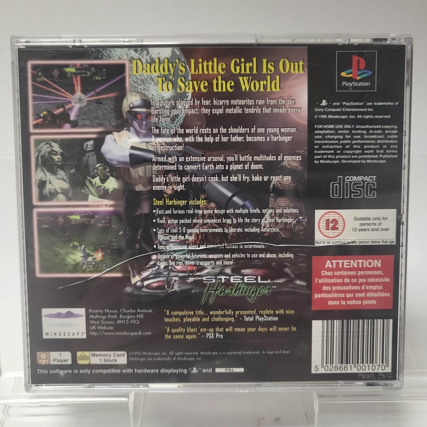 Steel Harbinger Playstation 1 - Feniks Gameshop