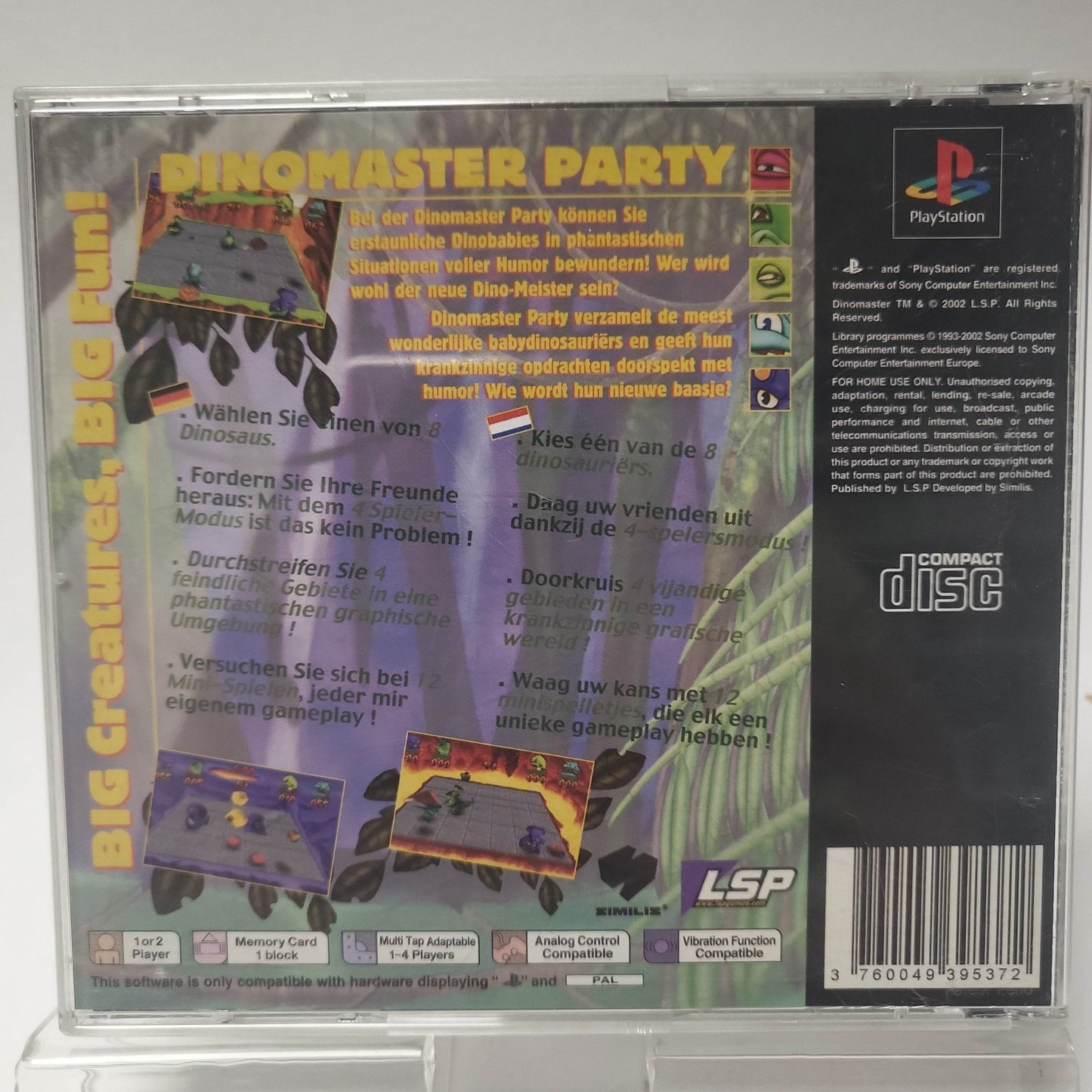 Dinomaster Party Playstation 1 - Feniks Gameshop