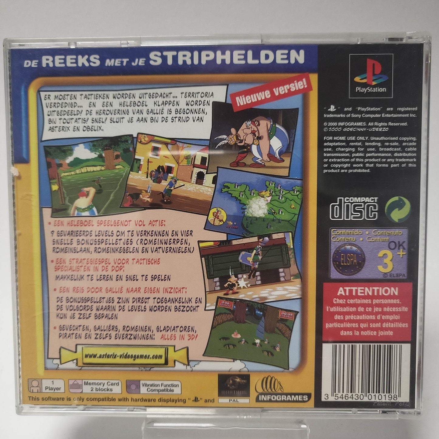 Asterix de Strijd om Gallie (No Book) PlayStation 1 - Feniks Gameshop